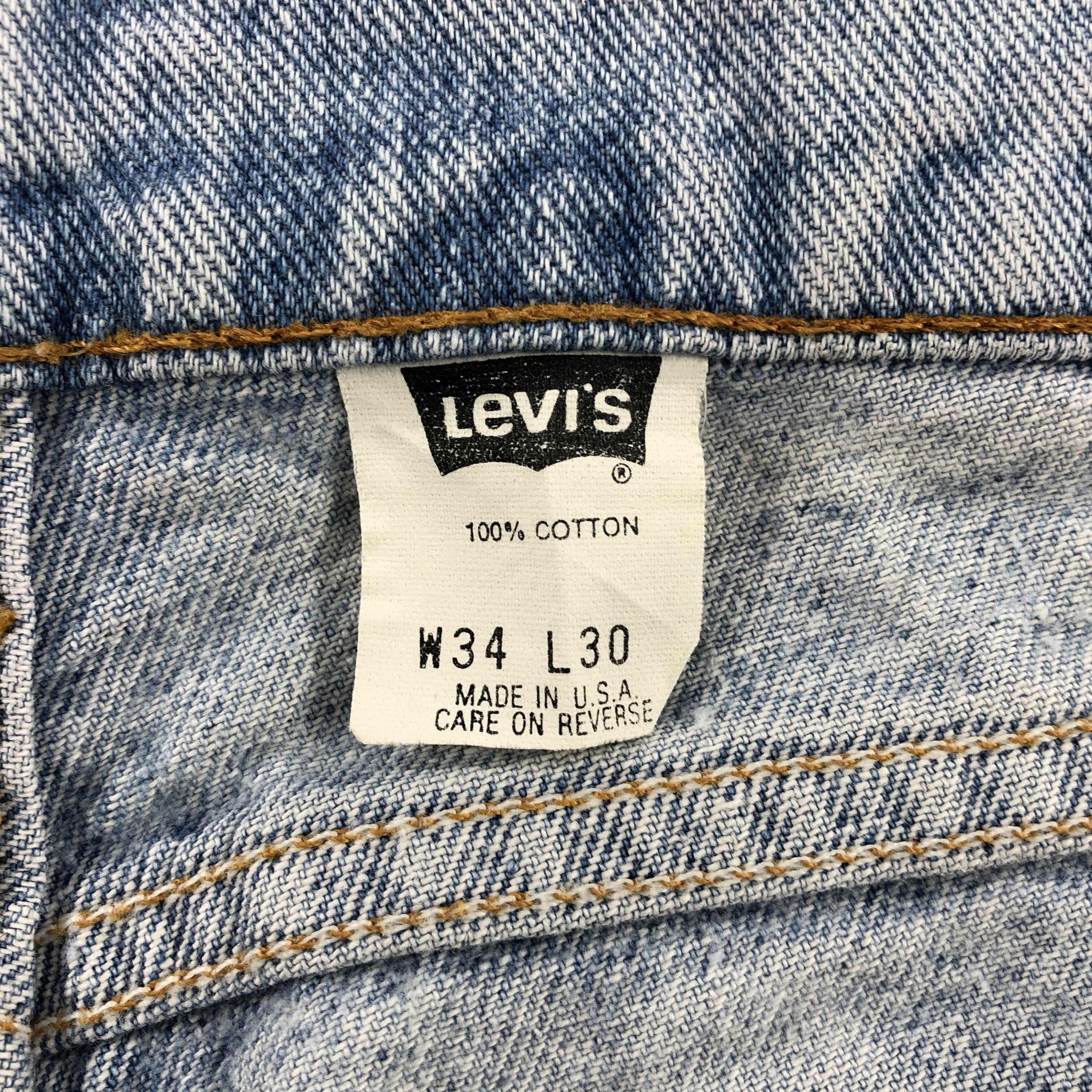 Levi's × Vintage Vintage 90s Light Wash Levis 560 Jeans-JM1706 Size US 33 - 10 Thumbnail