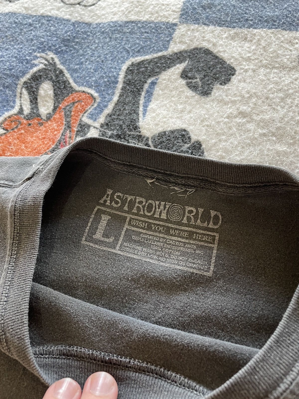 Travis Scott Travis Scott astroworld tour tee Size US L / EU 52-54 / 3 - 3 Thumbnail