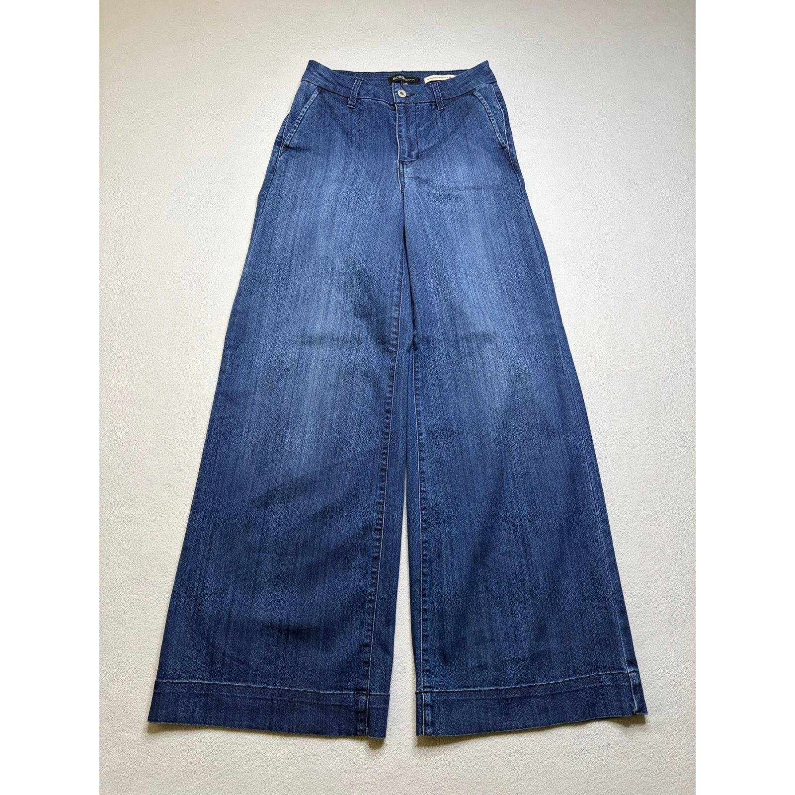 BCBGeneration BCBGeneration Woman’s 7/28 High Rise Trousers Wide Leg Size 28" / US 6 / IT 42 - 1 Thumbnail