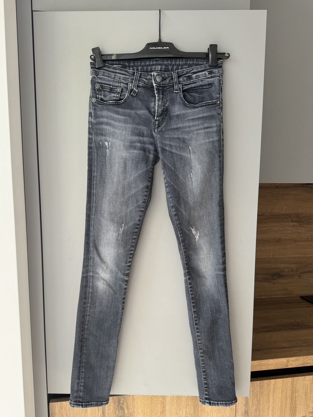 R13 × Vintage Women's R13 Light Distressed Jeans Size 25" / US 0 / IT 36 - 1 Thumbnail