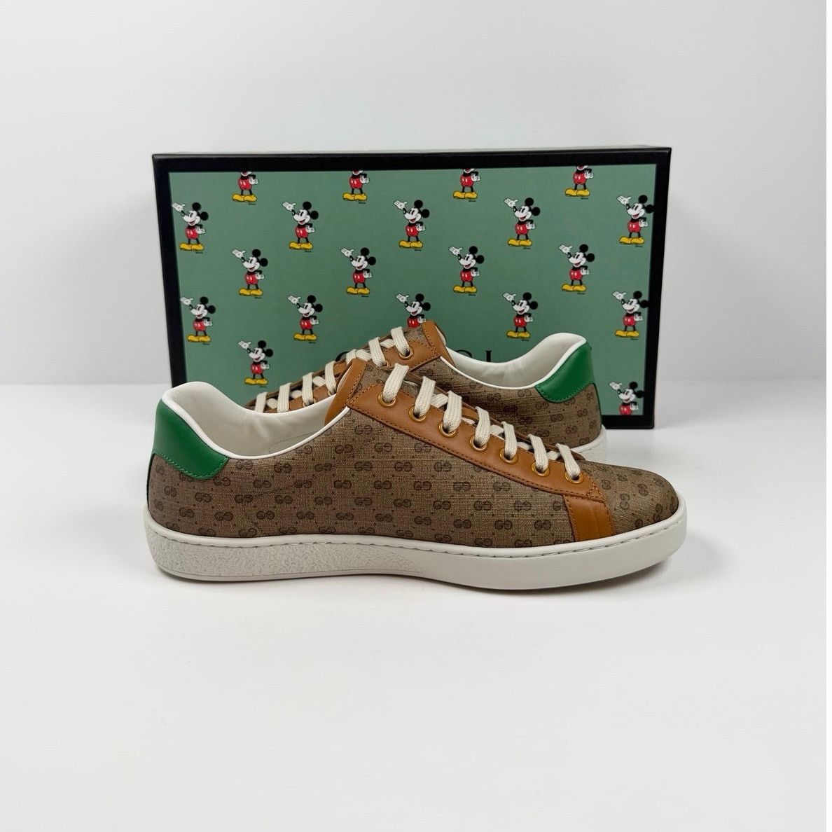 Gucci Size 8US - Gucci Ace x Disney Mickey NEW Size US 8 / EU 41 - 6 Thumbnail