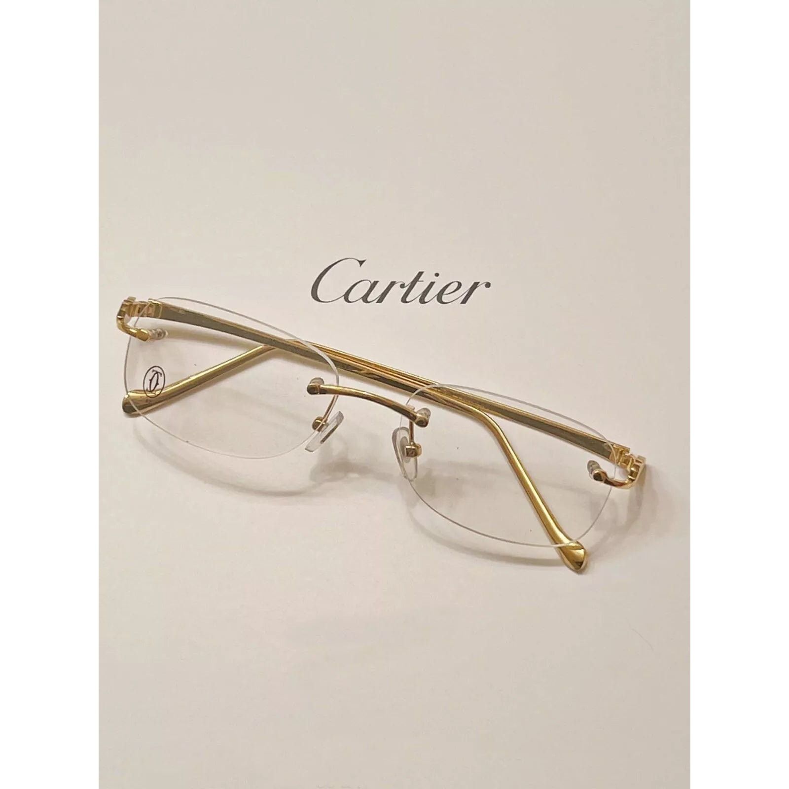 Cartier New, Cartier CT0061o-002 53mm Authentic Size ONE SIZE - 3 Thumbnail