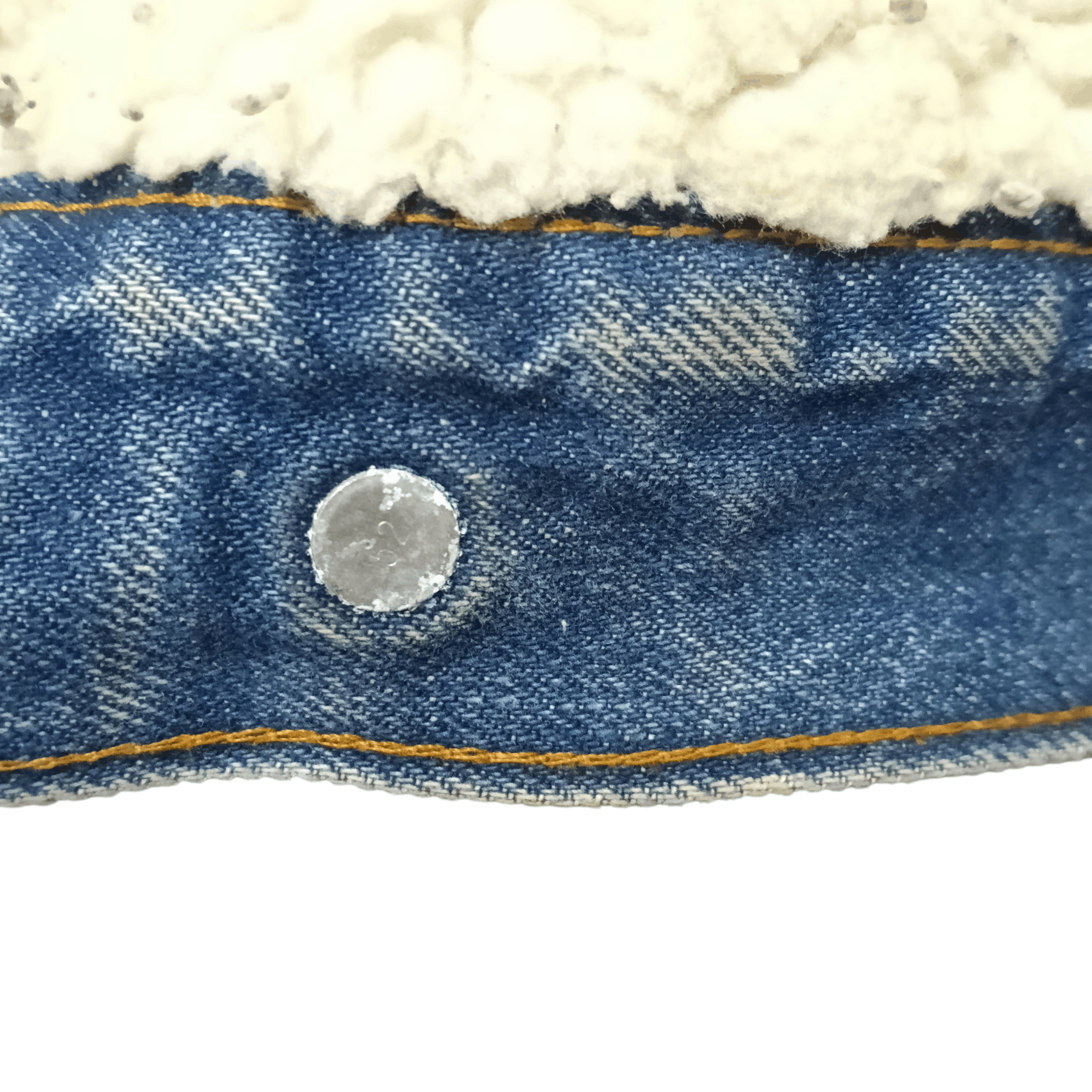 Levi's Vintage 70s Levis Trucker Sherpa Jacket Size US M / EU 48-50 / 2 - 8 Thumbnail