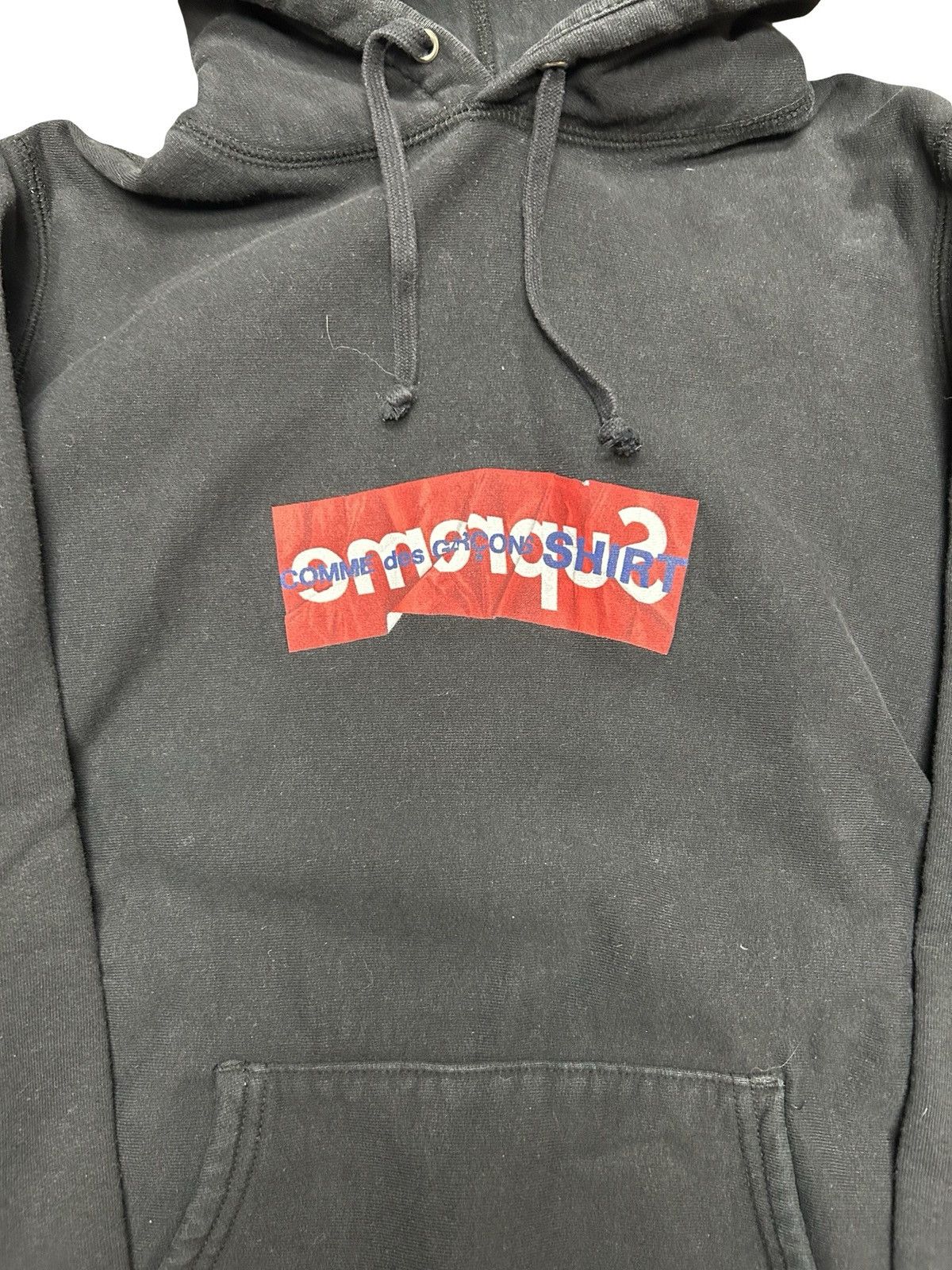 Comme des Garcons SHIRT × Supreme Supreme CDG Box Logo Hoodie - Size Medium Size US M / EU 48-50 / 2 - 4 Thumbnail