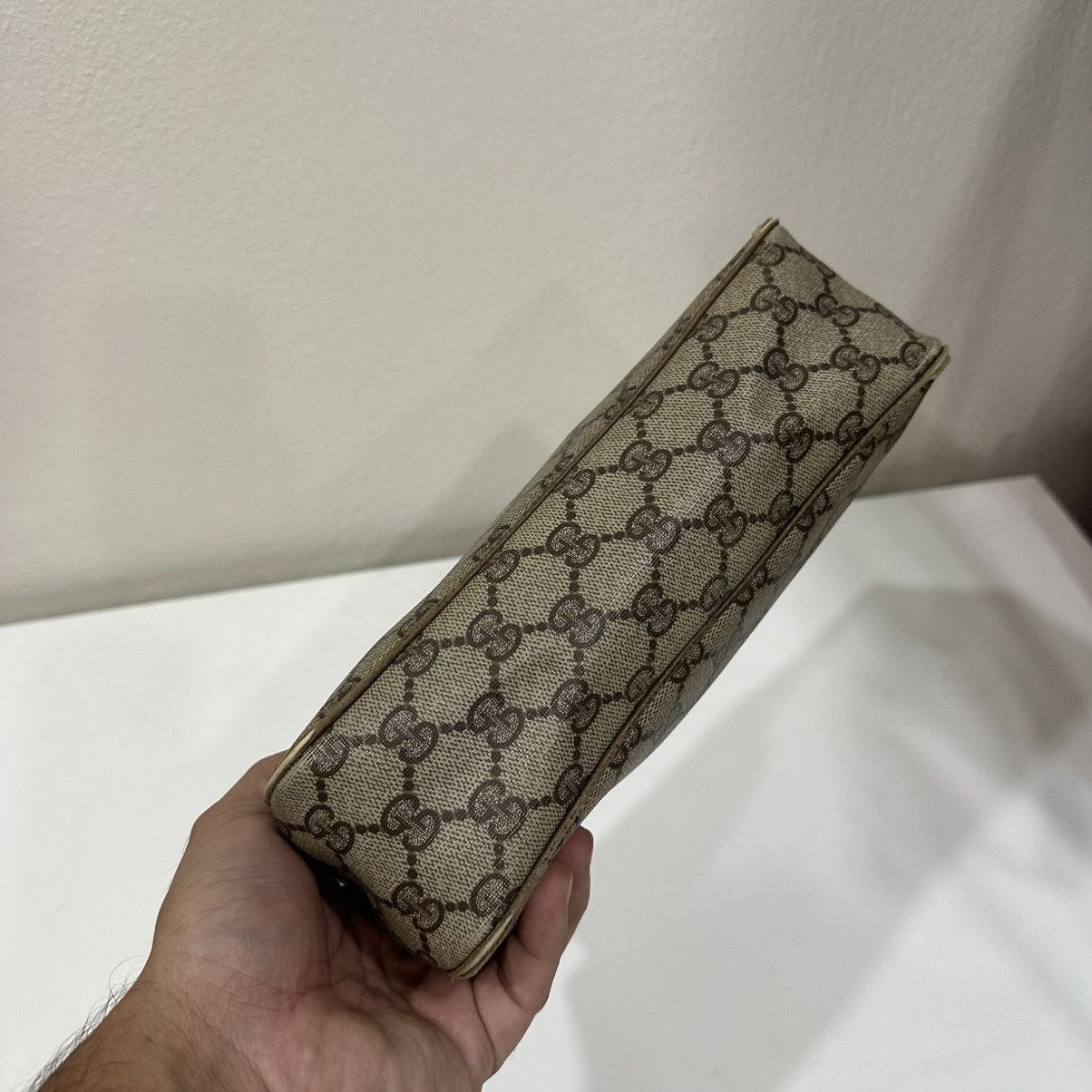 Gucci ‼️YES‼️ GUCCI VINTAGE POUCH CLUTCH BAG MONOGRAM Size ONE SIZE - 4 Thumbnail