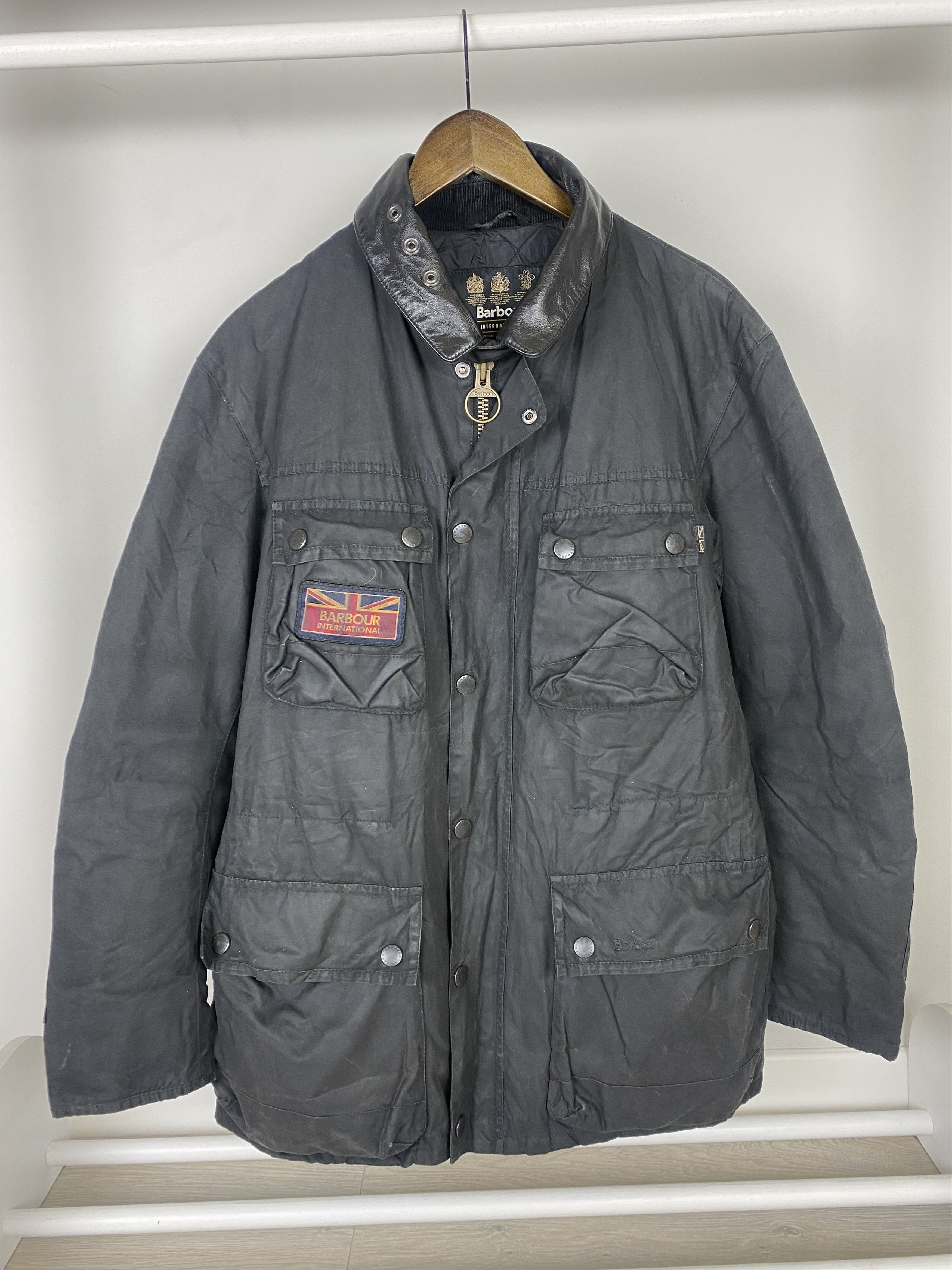Barbour × Waxed Barbour International Surtees Waxed Jacket | Grailed