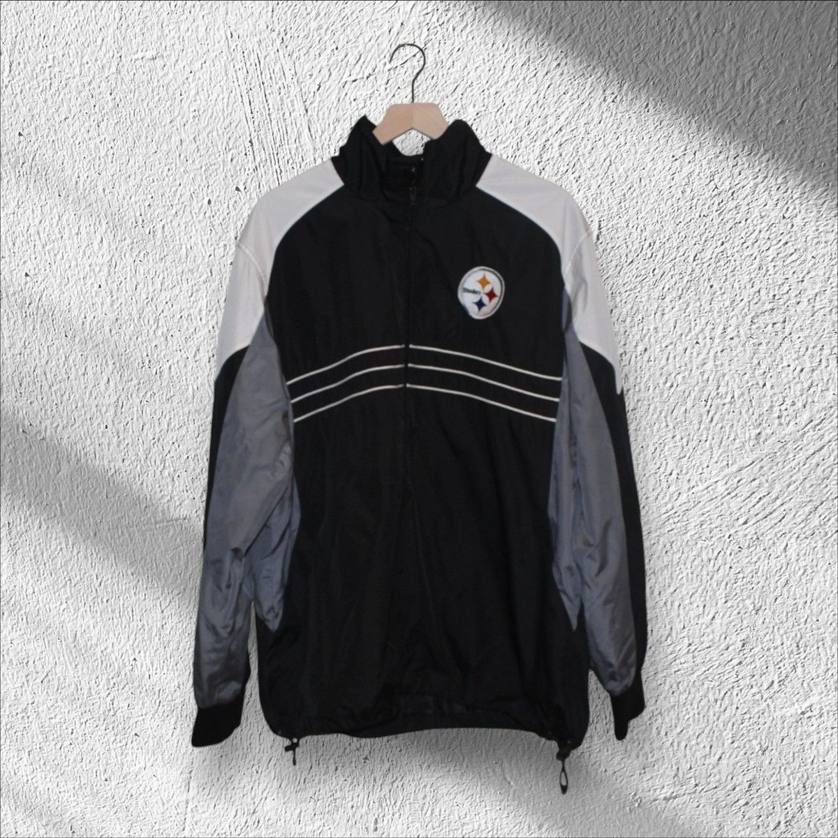 Vintage Vintage Pittsburgh Steelers NFL Windbreaker XL Size US XL / EU 56 / 4 - 1 Thumbnail