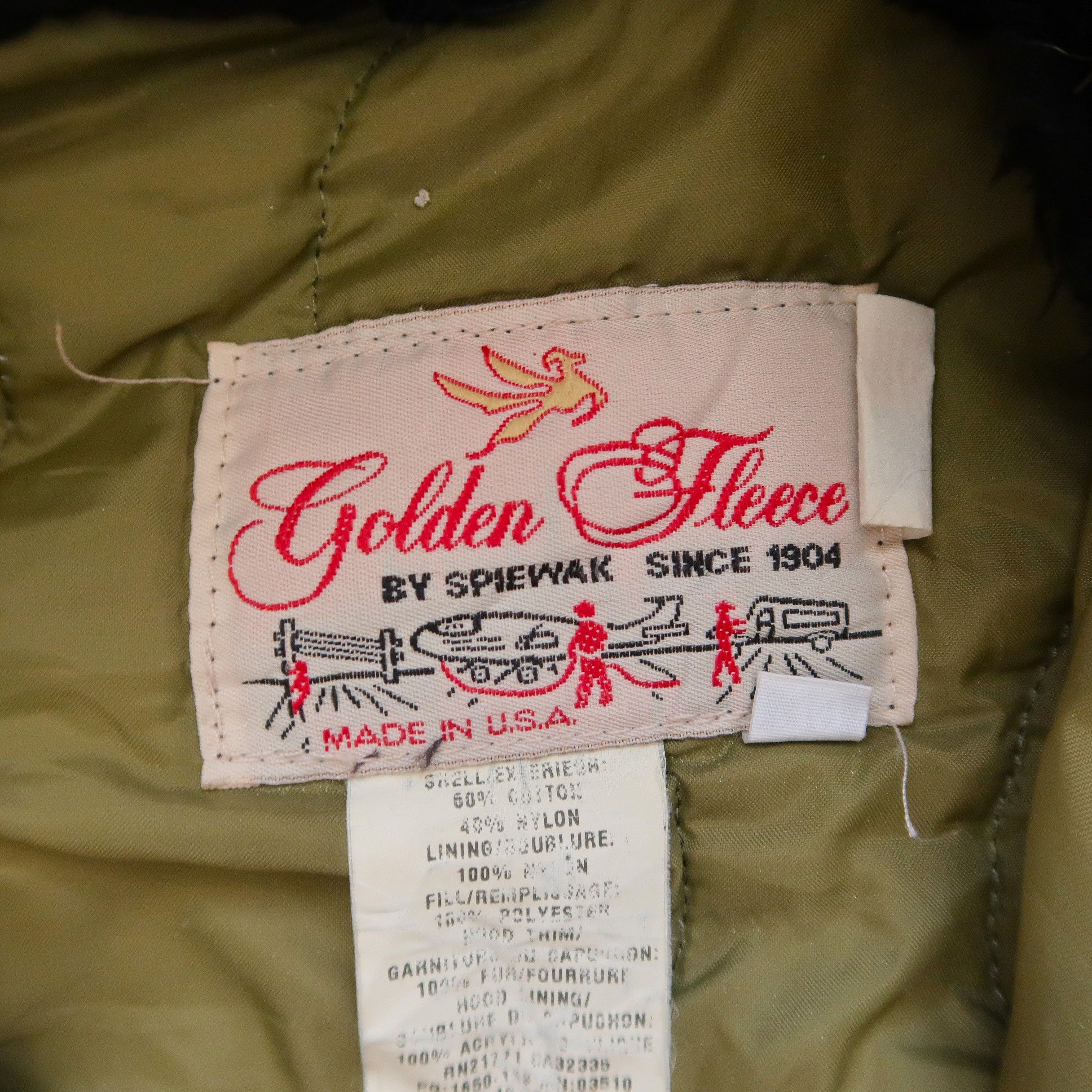Japanese Brand 1980s Golden Fleece Buzz Rickson's U.S.A. Fur Faux Jacket Size US L / EU 52-54 / 3 - 4 Thumbnail