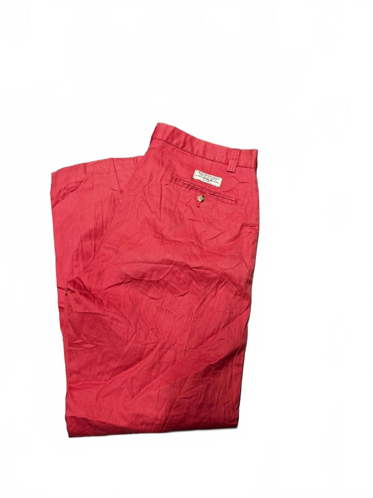 Polo Ralph Lauren Polo by Ralph Lauren Red Chinos 32/34 Size US 32 / EU 48 - 2 Thumbnail