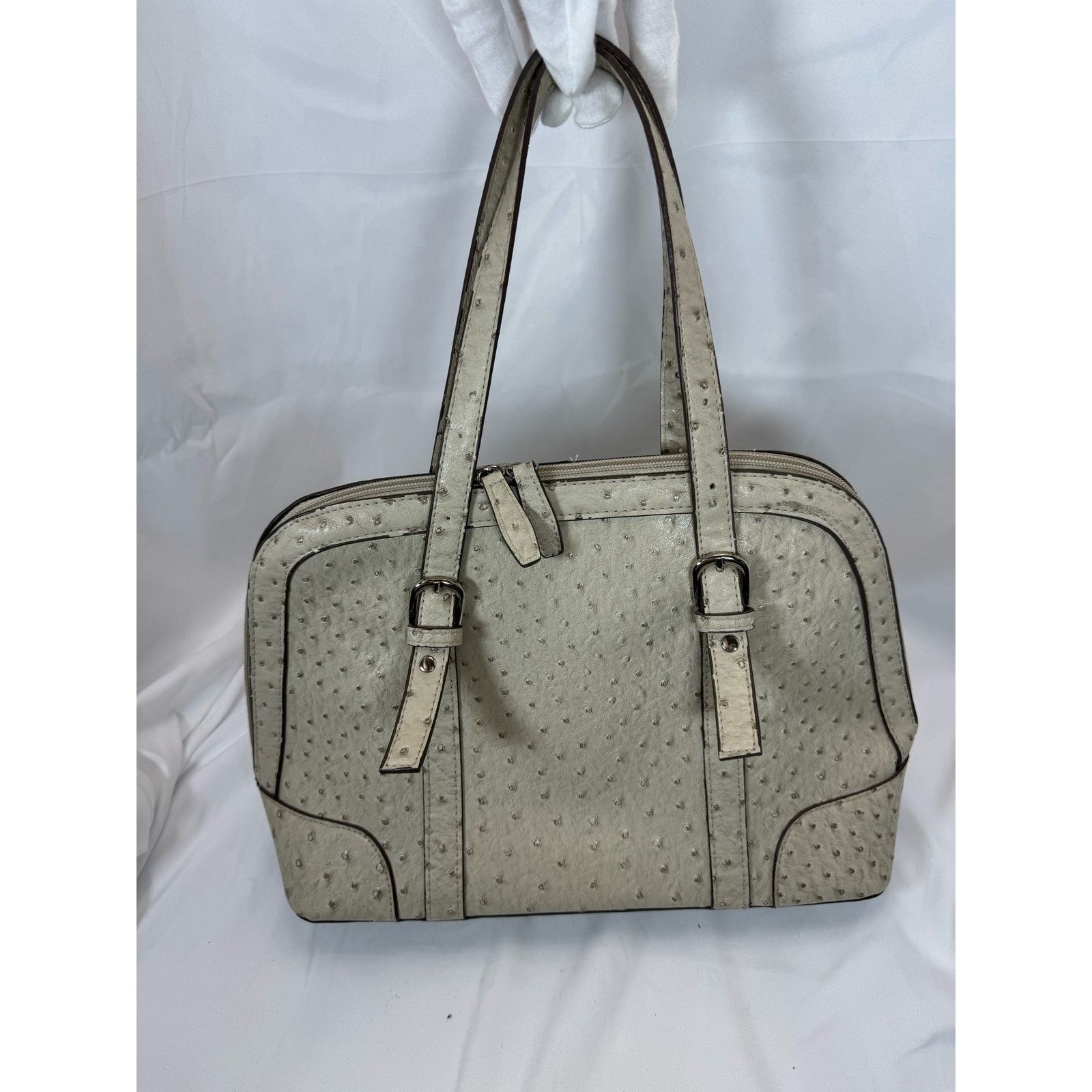 Other Bueno Ostrich Pattern Handbag IMPERFECT Size ONE SIZE - 2 Thumbnail