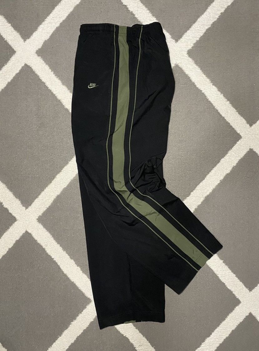 Nike × Vintage Vintage 00’s Nike Swoosh Baggy Staight Fit Sweatpants TN Size US 34 / EU 50 - 4 Thumbnail