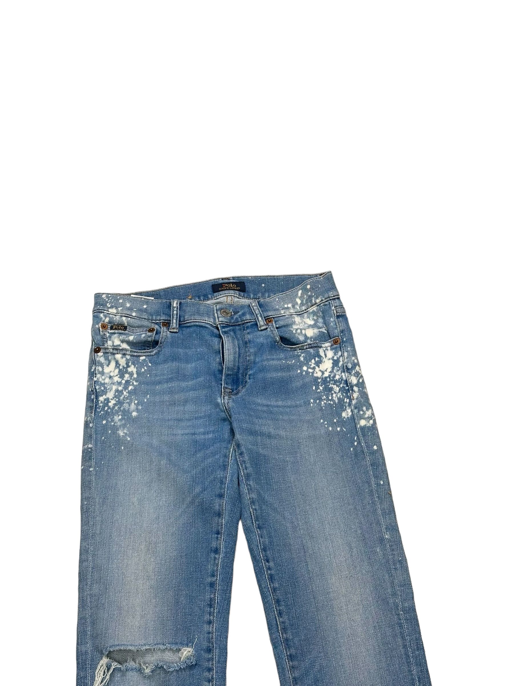 Polo Ralph Lauren denim supply ralph lauren distressed bleached vintage jeans Size US 26 / EU 42 - 5 Thumbnail