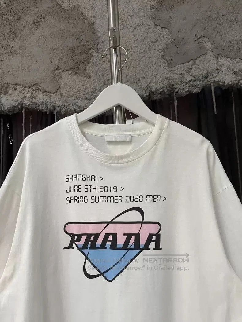 Prada Prada Short Sleeve T. Size US L / EU 52-54 / 3 - 3 Thumbnail