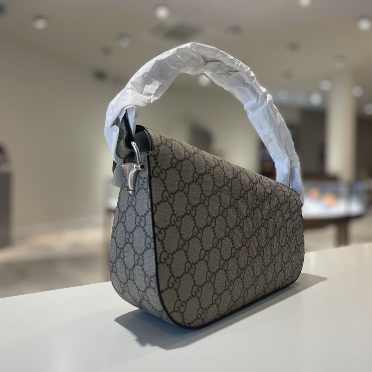 Gucci Gucci Mini Horsebit 1955 Shoulder Bag Size ONE SIZE - 6 Thumbnail