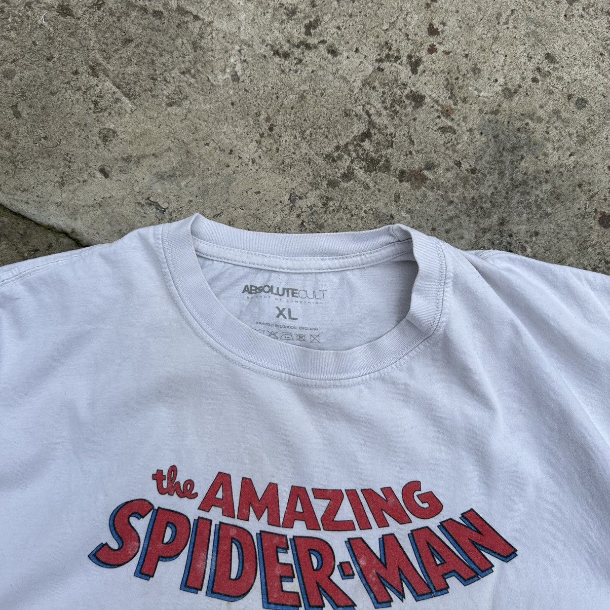 Marvel Comics × Vintage Vintage Adult The Amazing Spider Man T-shirts Big Logo Y2K Size US XL / EU 56 / 4 - 6 Thumbnail