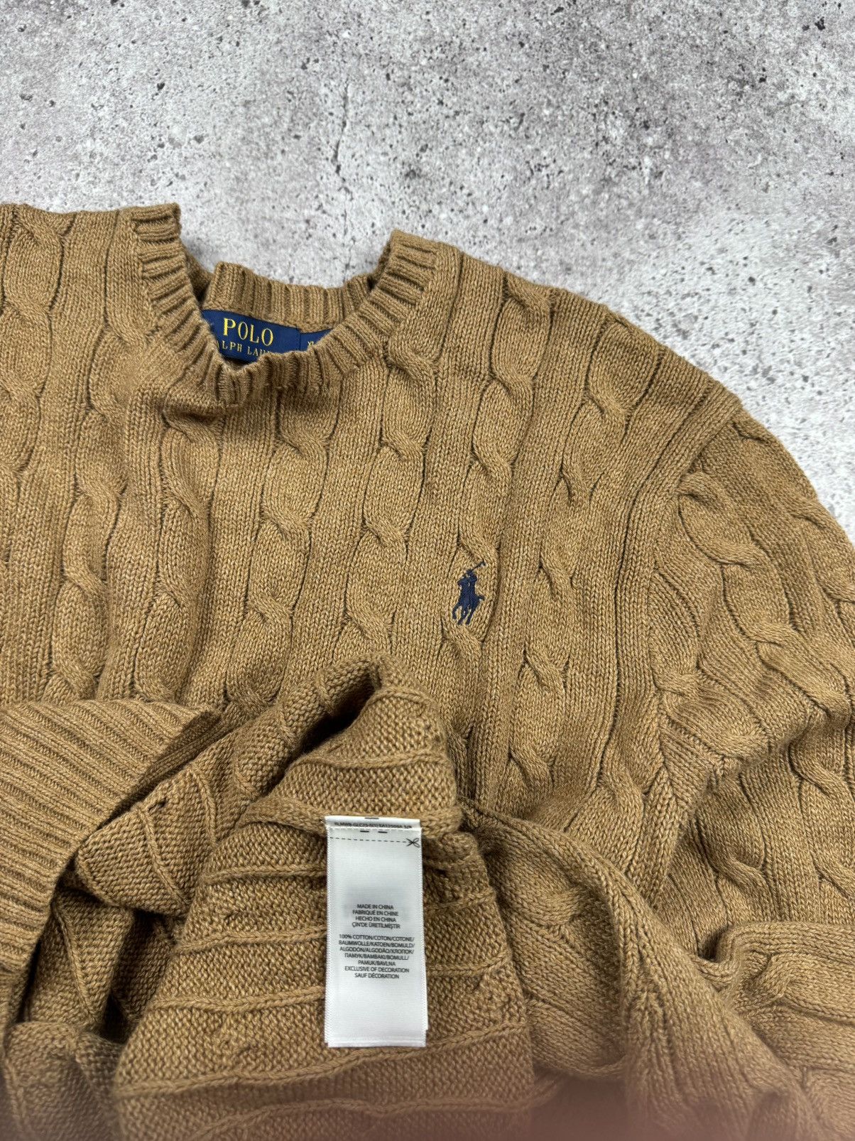 Polo Ralph Lauren Vintage Polo Ralph Lauren Knitted Sweater Sweatshirt Size US XL / EU 56 / 4 - 5 Thumbnail