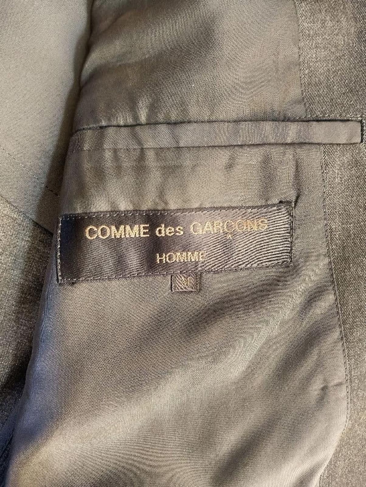 Comme des Garcons Homme Plus Comme des Garçons Homme - Men's Two-Piece Suit Charcoal Grey Size 38R - 3 Thumbnail