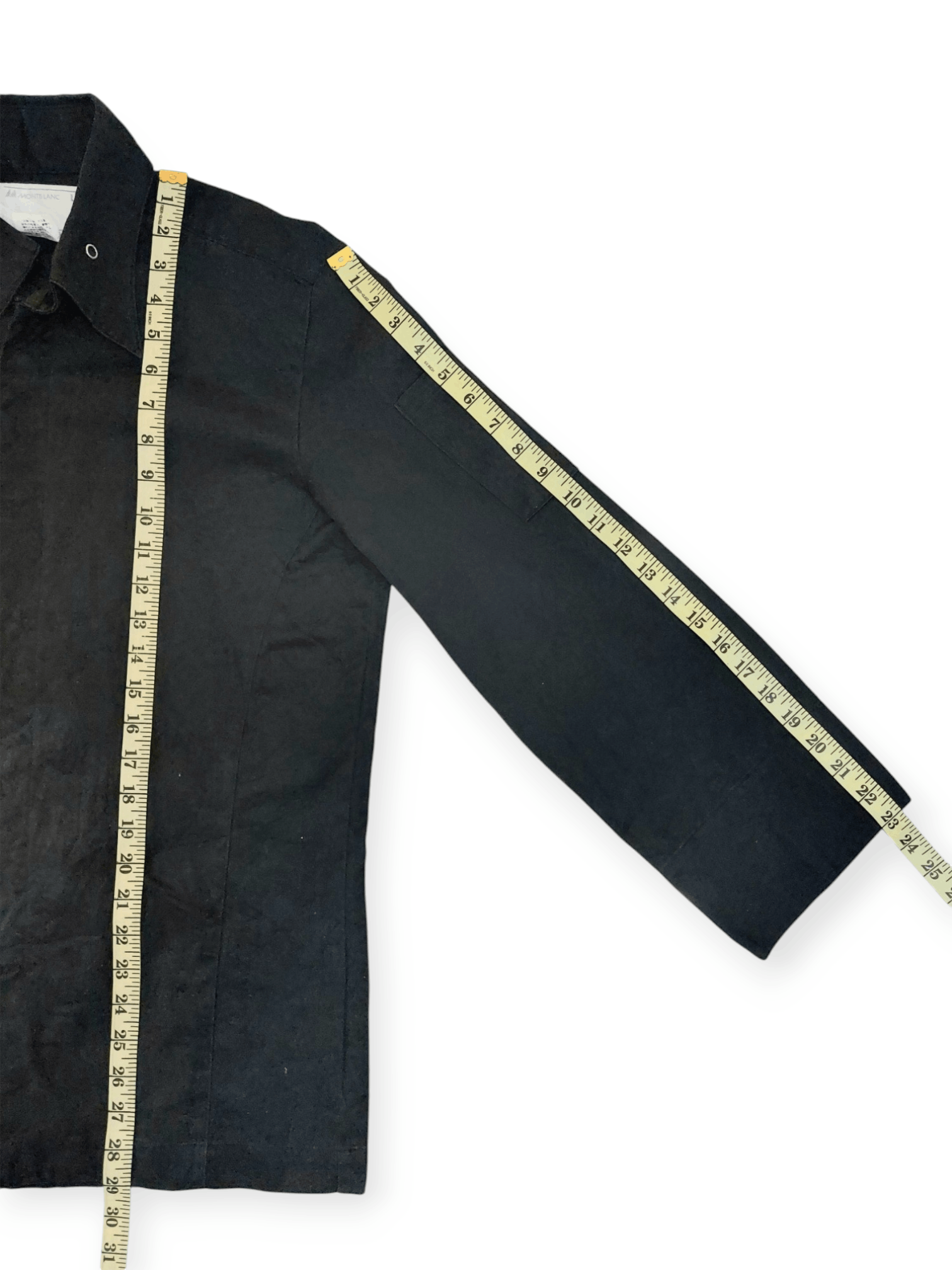 Montblanc Montblanc Black Chef Style Button Up Size US L / EU 52-54 / 3 - 13 Thumbnail