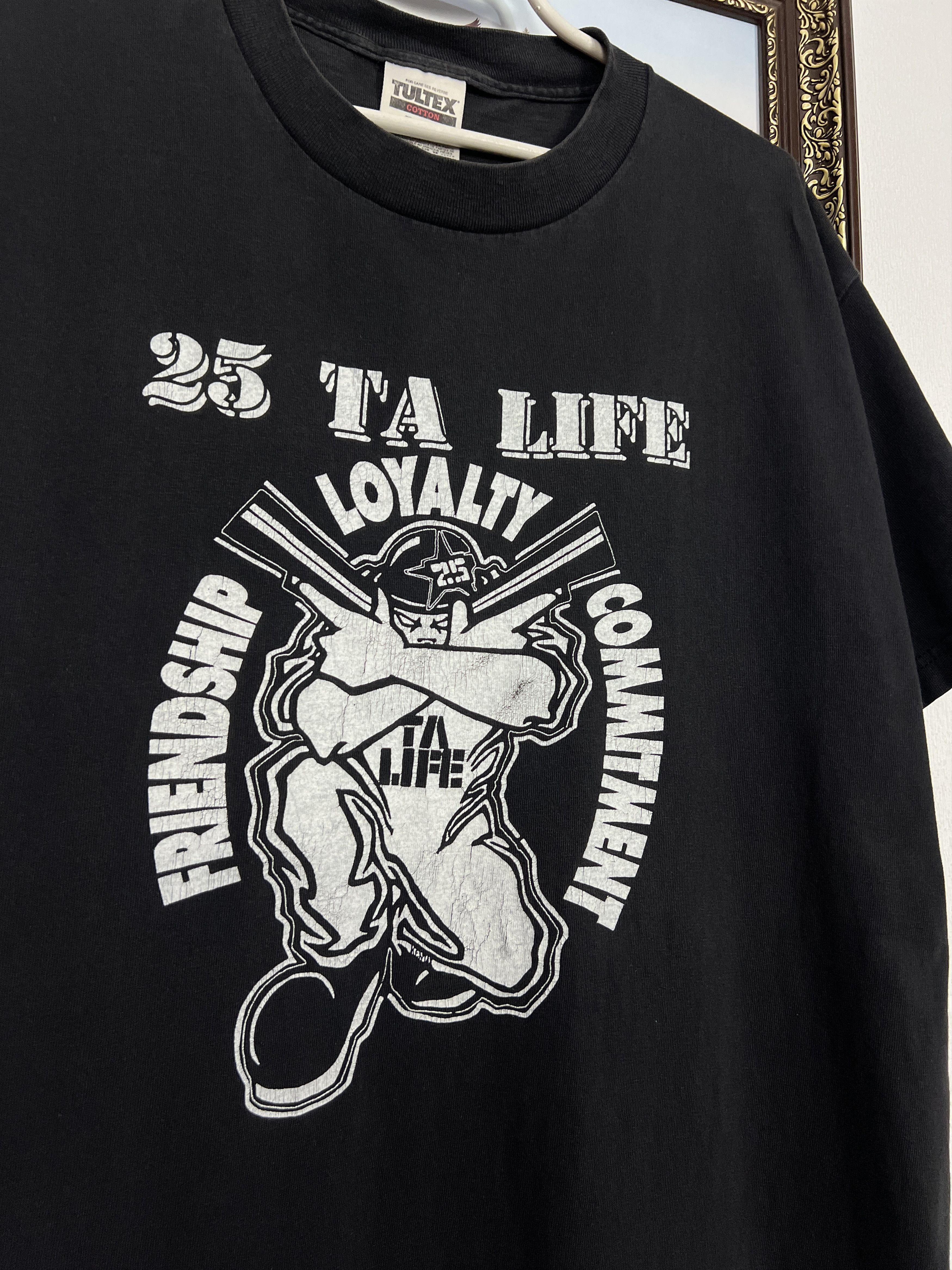 Vintage 25 Ta Life Hardcore Band Shirt Big Logo Rare Tee Hype Size US L / EU 52-54 / 3 - 3 Thumbnail