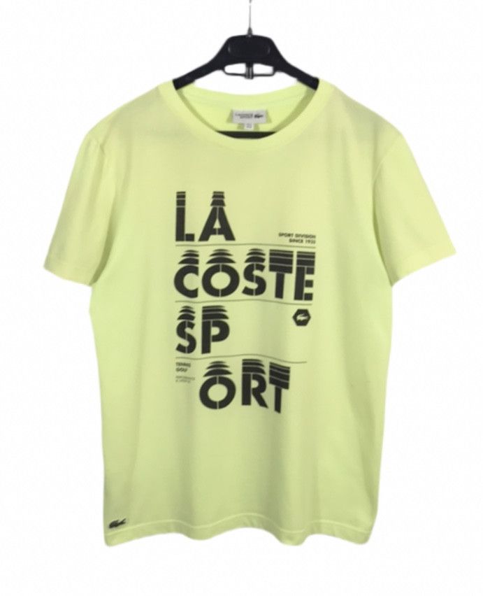 Lacoste Lacoste Sport T-Shirt Crewneck Size M Green Size US M / EU 48-50 / 2 - 2 Thumbnail