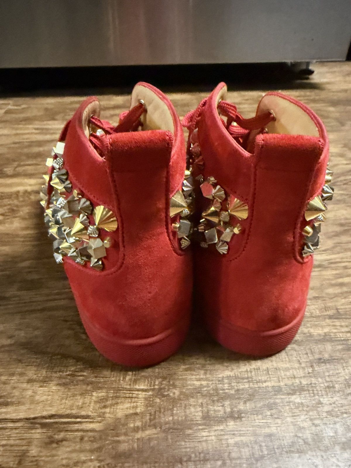 Christian Louboutin Christian Louboutins- mix flat veau velours/gg Size US 9 / EU 42 - 3 Thumbnail