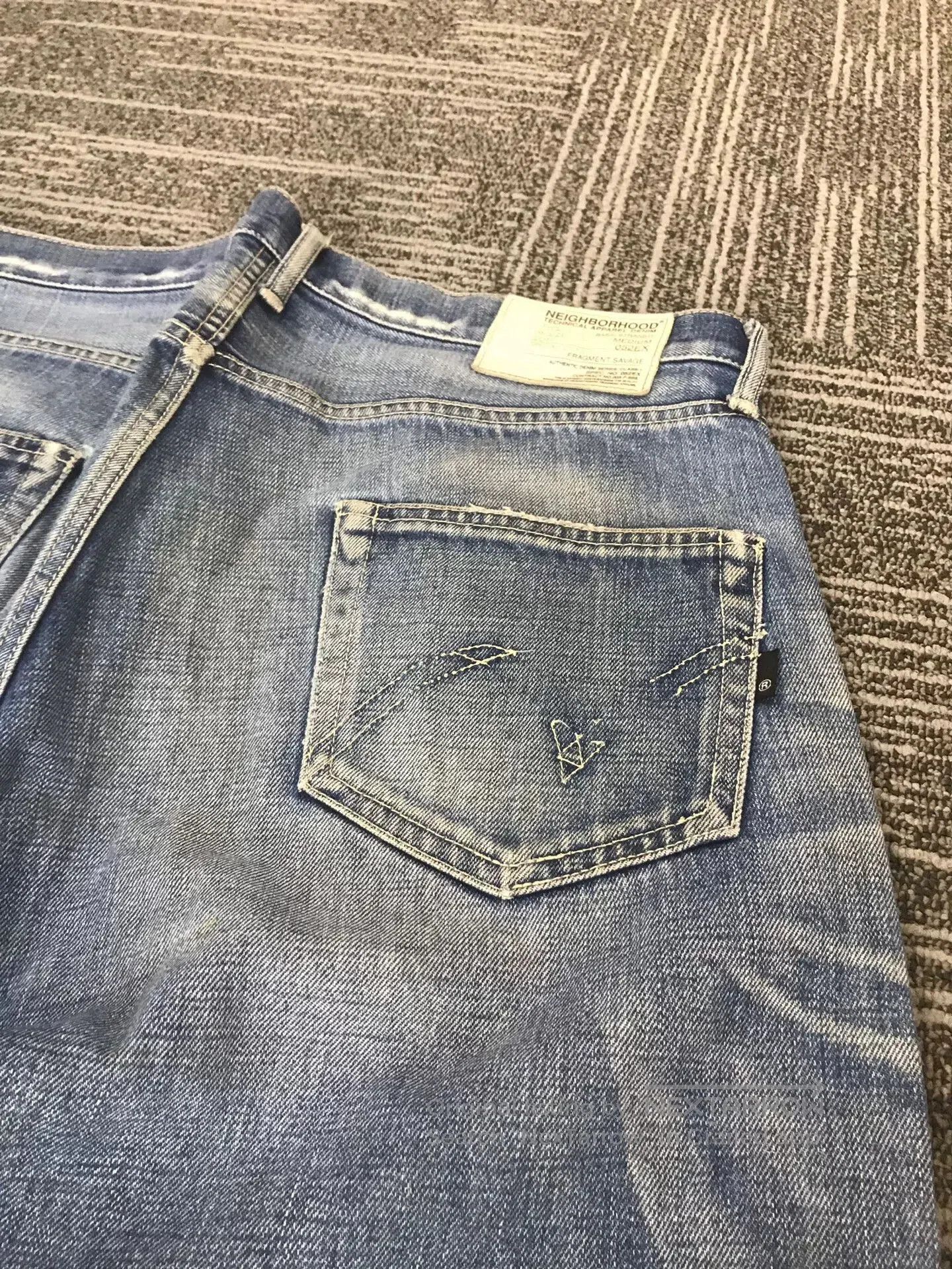 Fragment Design NBHD x Fragment Distressed Jeans. Size US 32 / EU 48 - 4 Thumbnail