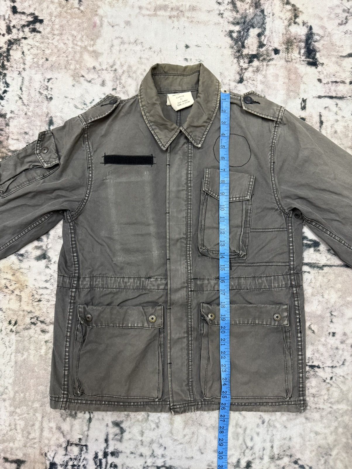Japanese Brand × Vintage Back Number Sahsiko M65 Jacket Size US S / EU 44-46 / 1 - 18 Thumbnail