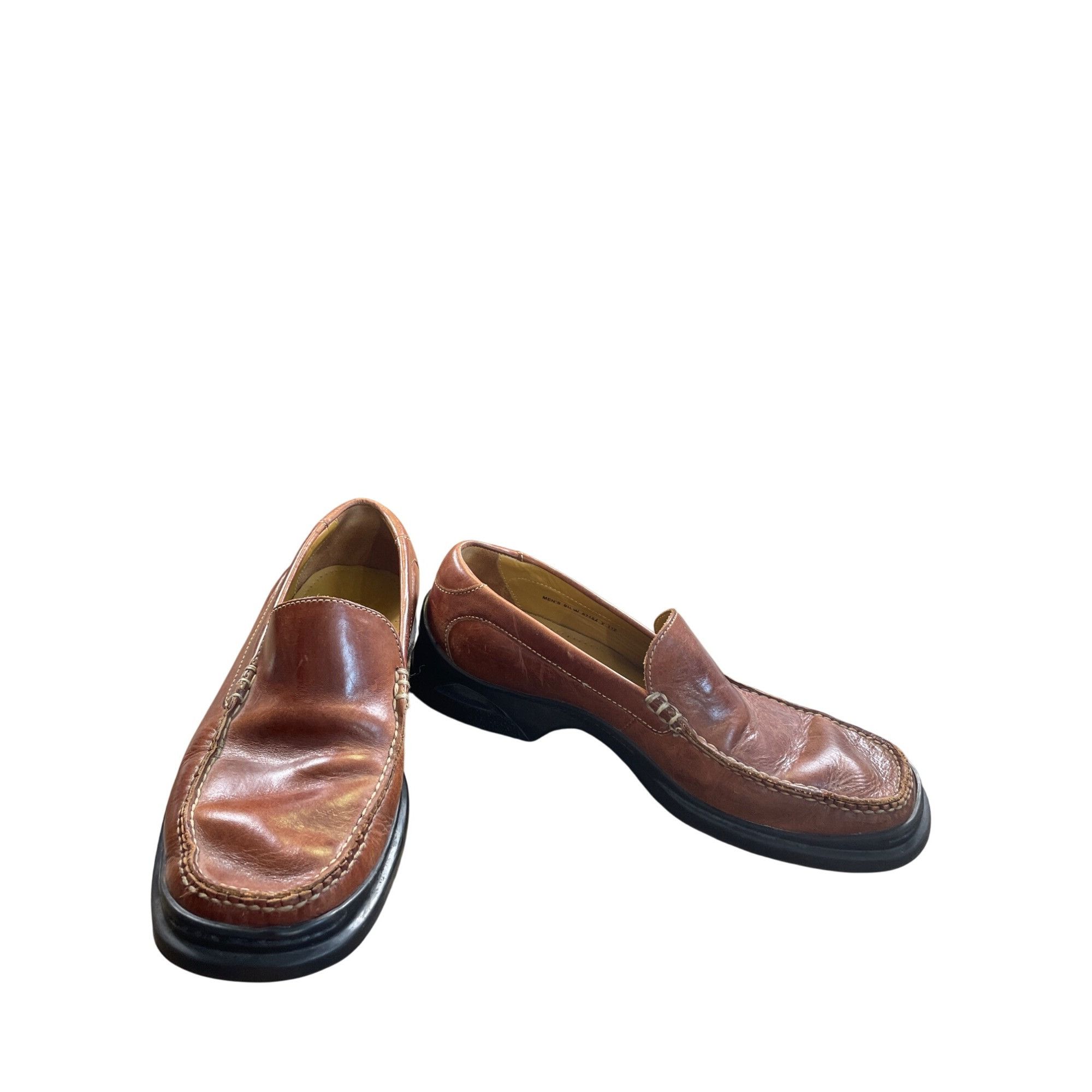Cole Haan Cole Haan Mens Brown Leather Slip-On Loafers Dress Shoes Siz Size US 9.5 / EU 42-43 - 1 Thumbnail