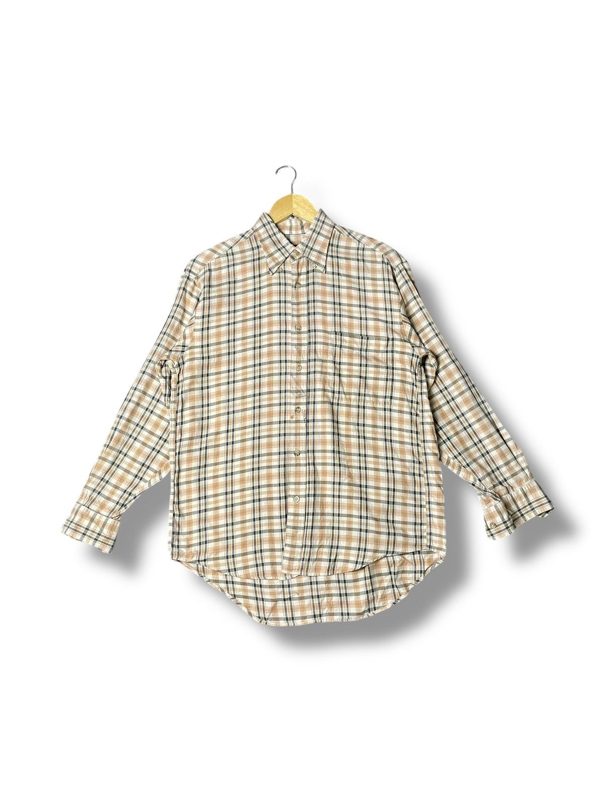 Designer × Japanese Brand × Vintage Regal Friend Button Up Checked Flannel (50) Size US M / EU 48-50 / 2 - 1 Thumbnail