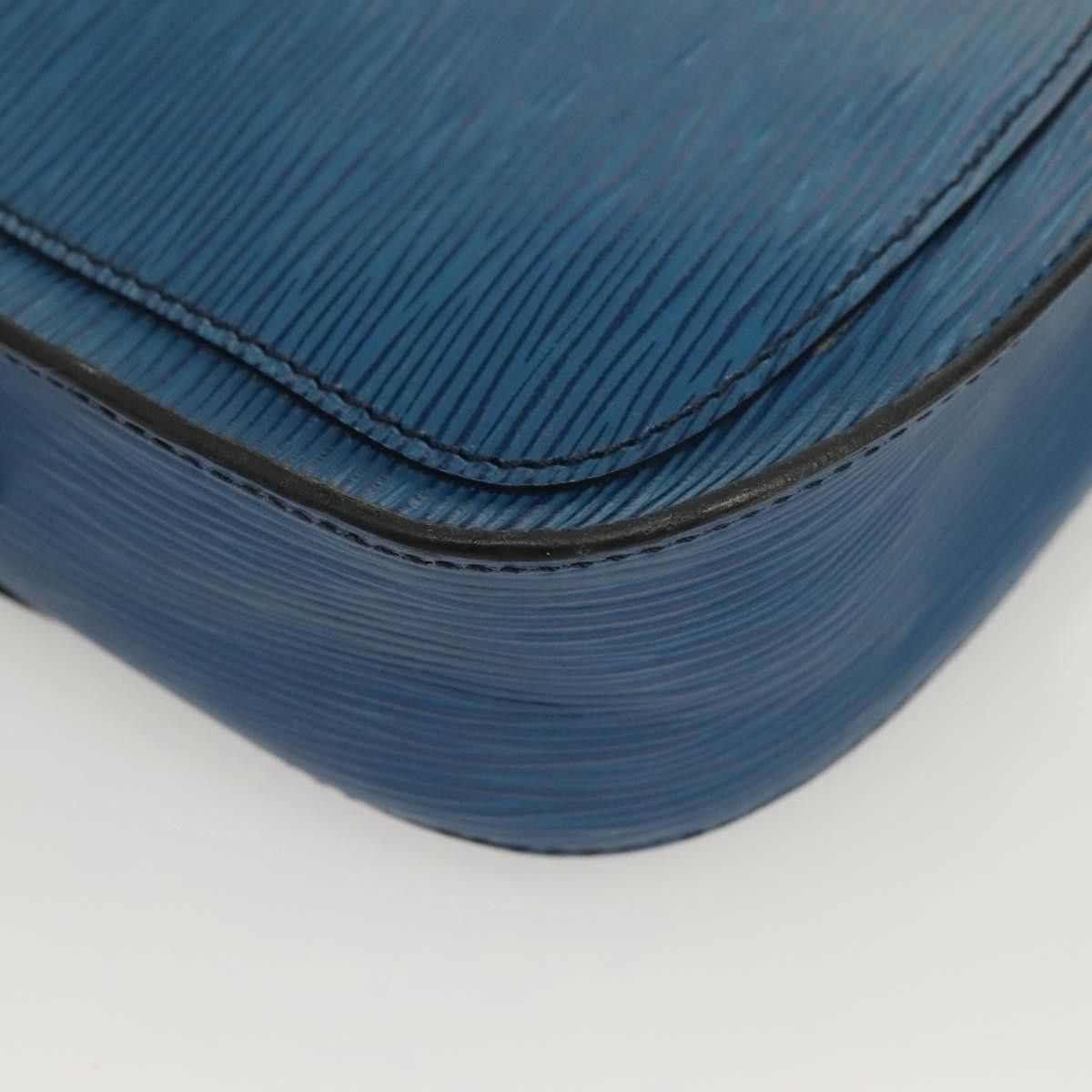 Louis Vuitton LOUIS VUITTON Epi Saint Cloud PM Shoulder Bag Blue M52195 Size ONE SIZE - 16 Thumbnail