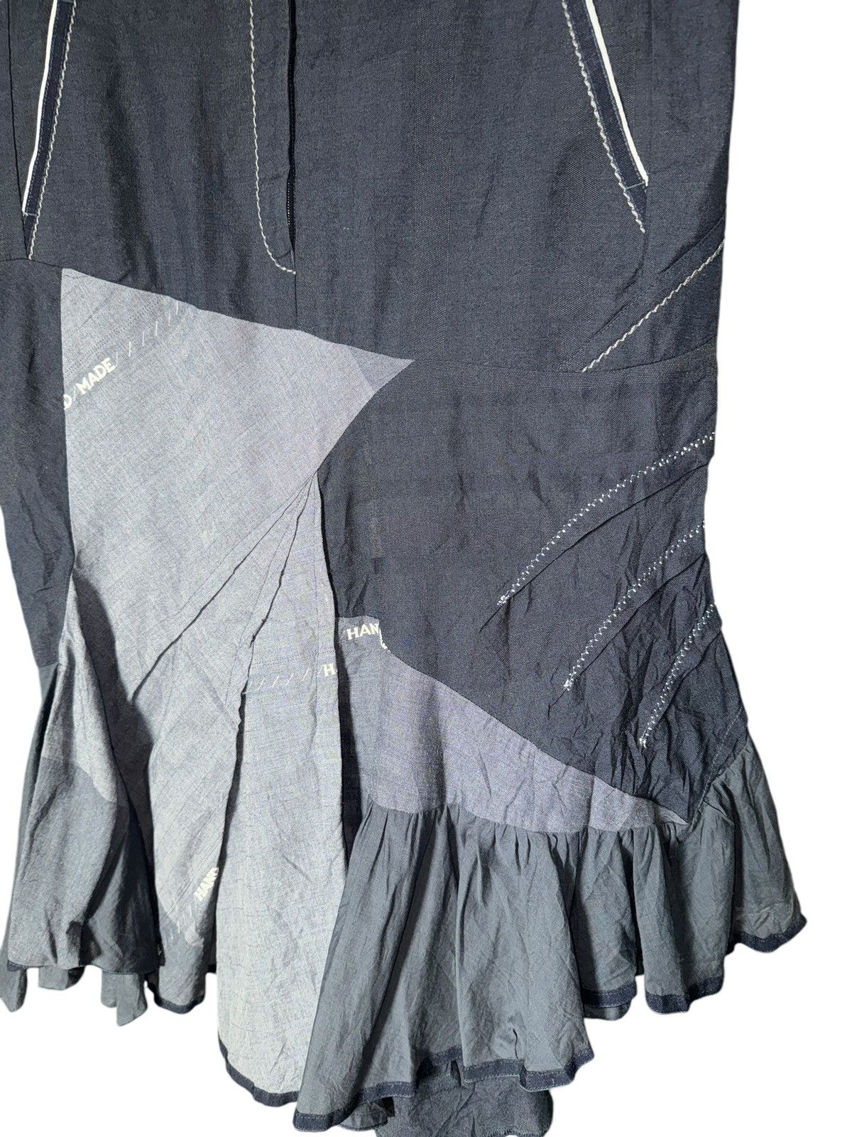 Marithe + Francois Girbaud Marithe & Francois Girbaud Rare Maxi Skirt Size 32" / US 10 / IT 46 - 3 Thumbnail