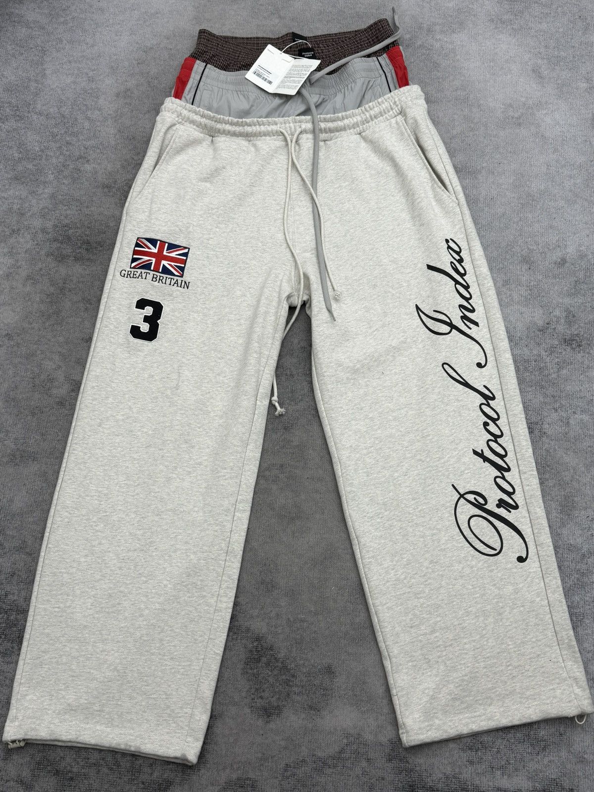 PROJECT G/R Protocol Index 3 LAYERED TRACK PANTS PROJECT GR | Grailed