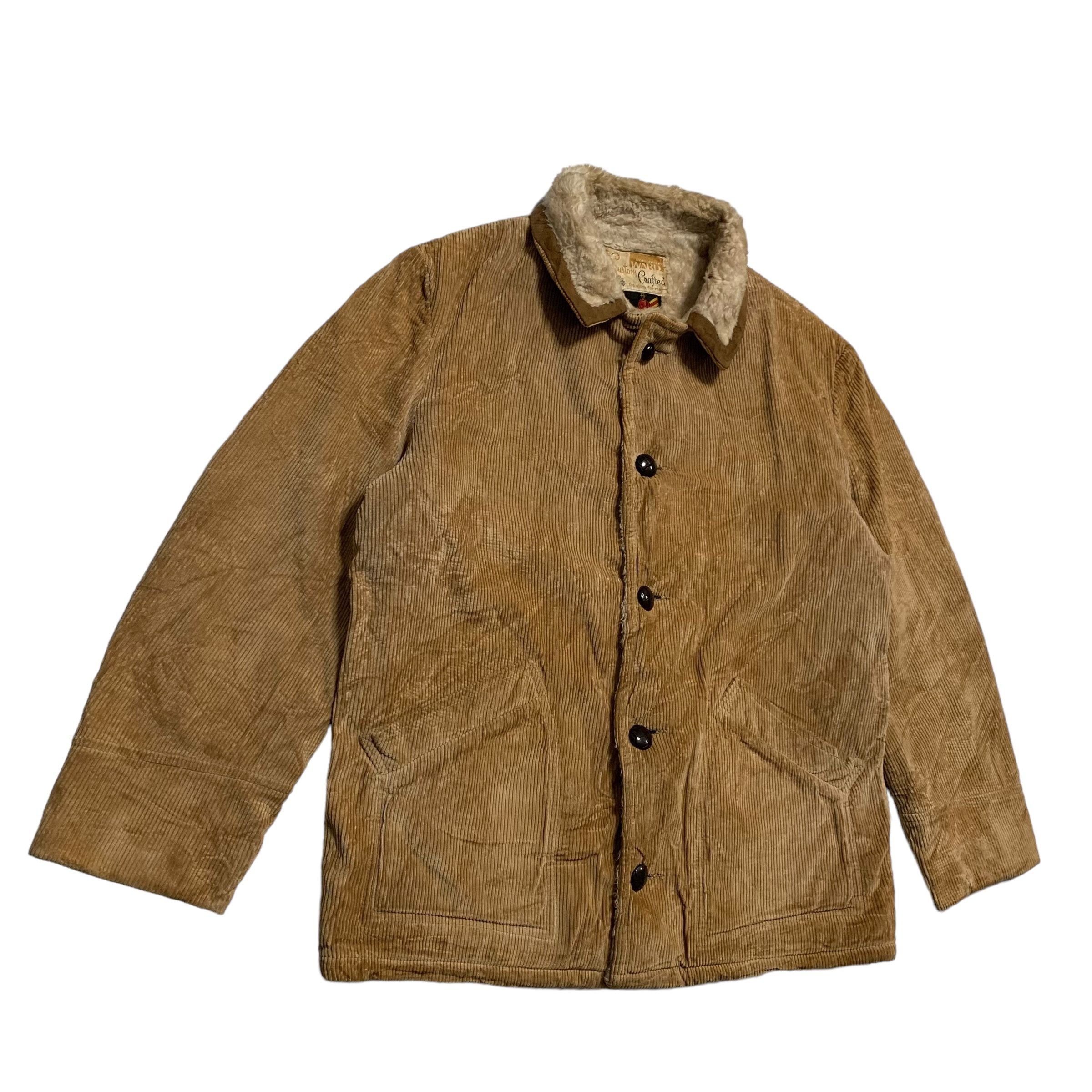 Original Montgomery Vintage 70s Montgomery Ward Corduroy Jacket Size US L / EU 52-54 / 3 - 2 Thumbnail