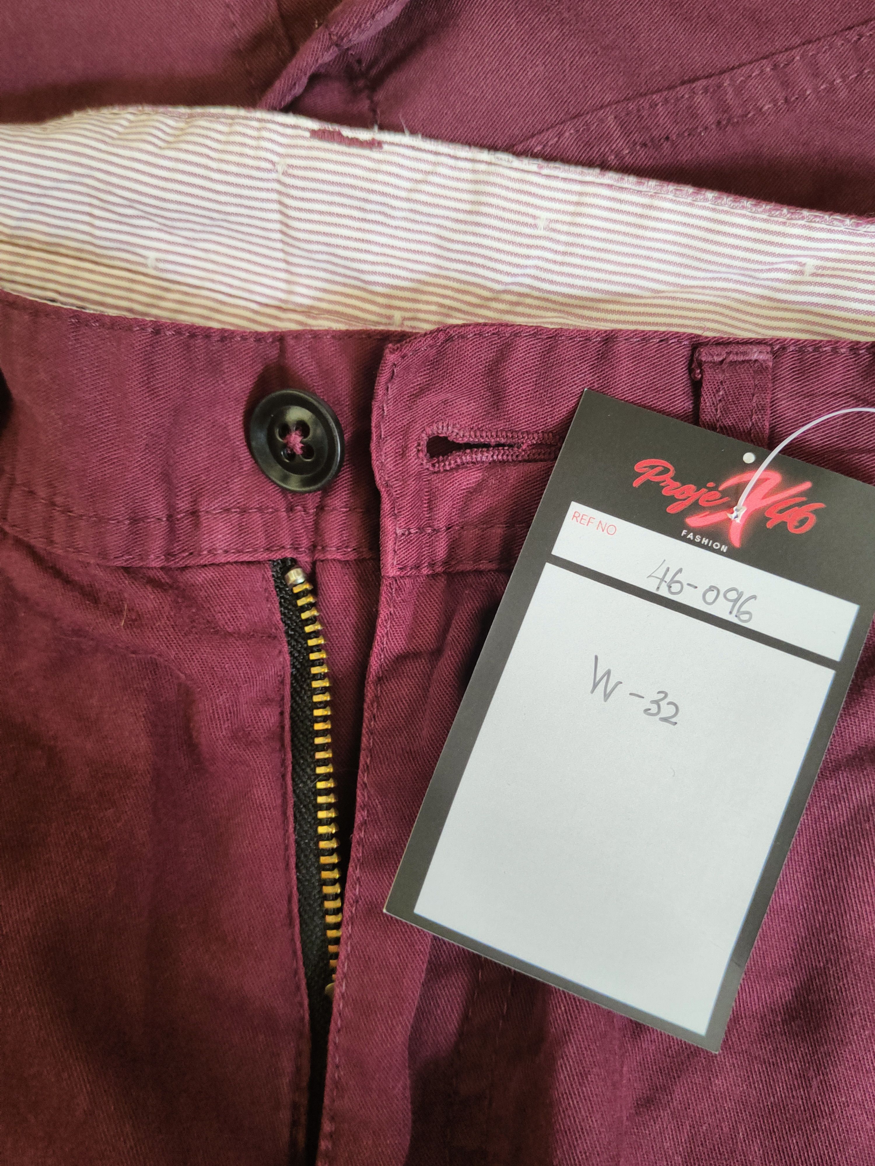 Japanese Brand DL TK Purple Multipocket Cargo Pants #46-096 Size US 31 - 14 Thumbnail