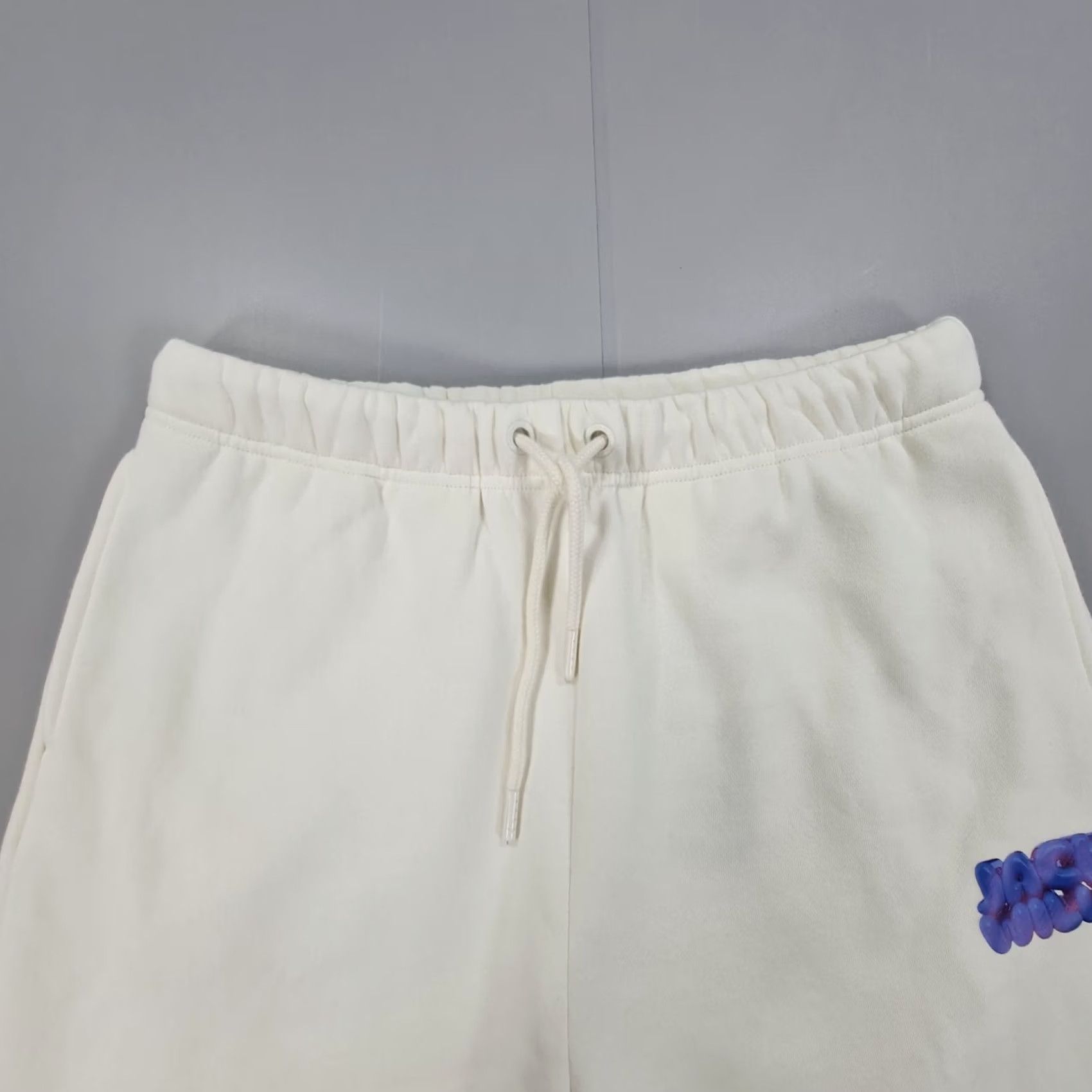 Jack Wills Jack Wills Womens Joggers White 12 UK Bubble Graphic Logo Fleece Pants Size 34" / US 12 / IT 48 - 4 Thumbnail