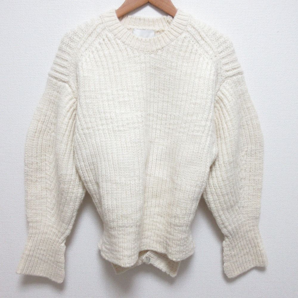 Other Other 3.1 Phillip Lim Back Ribbon Chunky Knit Sweater Textile Tops DUTY FREE for USA Size ONE SIZE - 1 Thumbnail