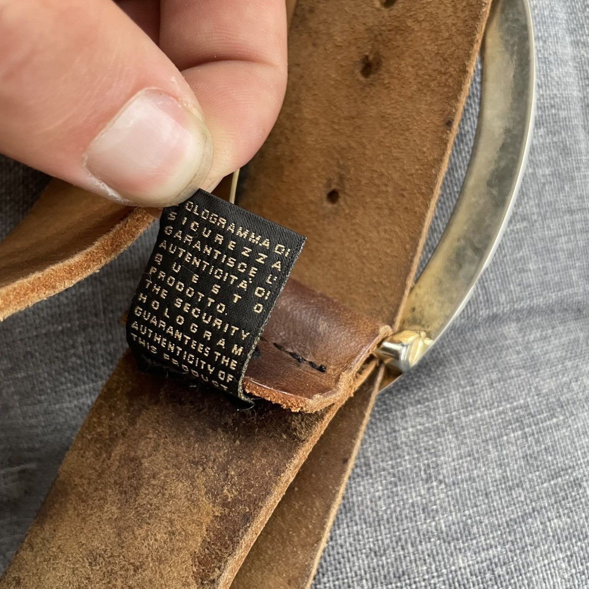 Just Cavalli Vintage 00’s Just Cavalli Avantgarde Leather Belt Size ONE SIZE - 8 Thumbnail