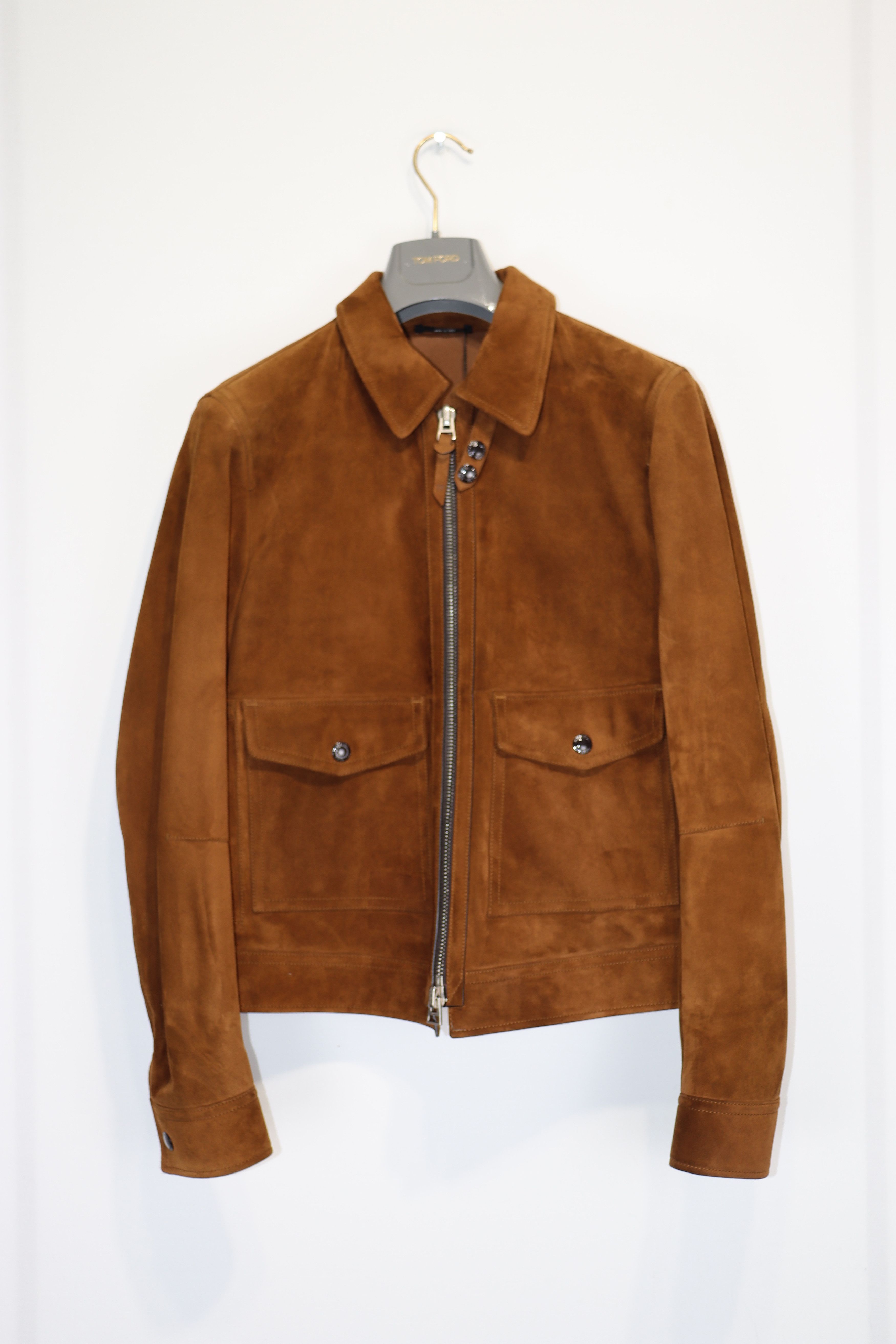 Tom Ford o1rshd1 Jacket in Brown Size US M / EU 48-50 / 2 - 3 Thumbnail