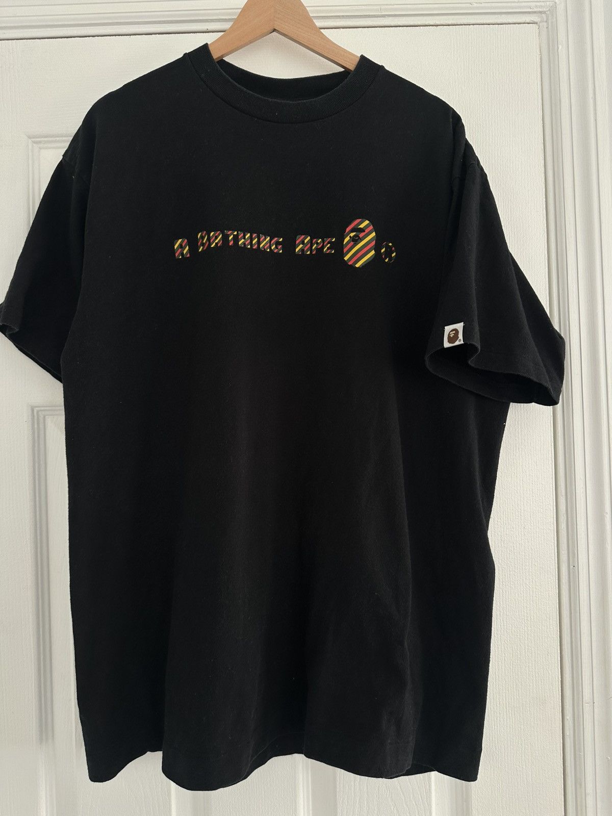 Bape Logo tee (nigo) (last drop) Size US XL / EU 56 / 4 - 1 Thumbnail