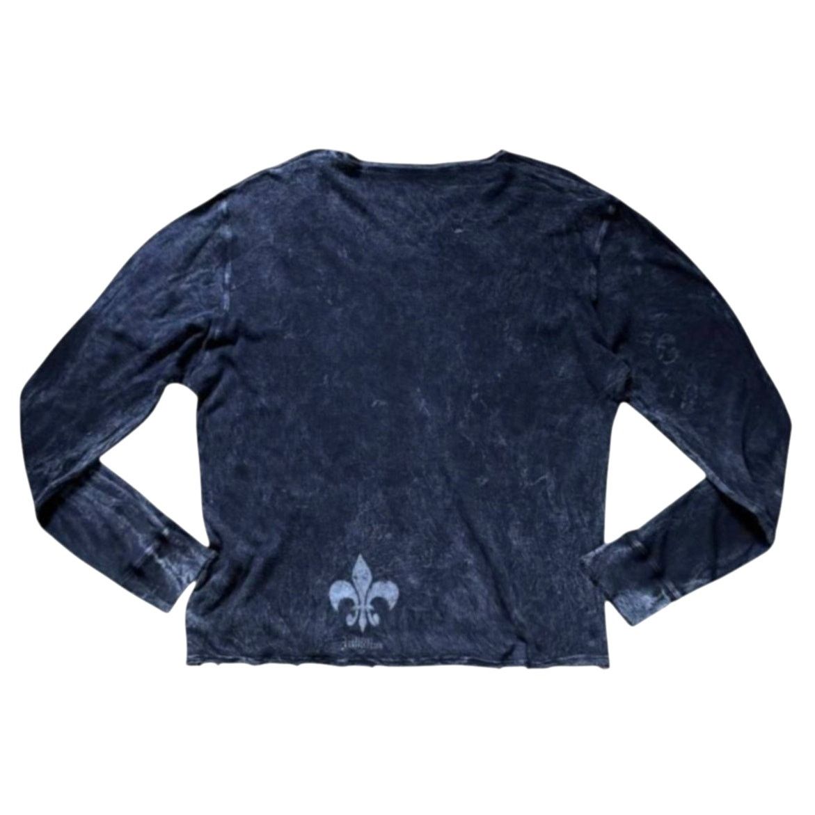 Affliction Affliction Blue/Gray Long-Sleeve Top | Size XXL Size US XXL / EU 58 / 5 - 2 Thumbnail