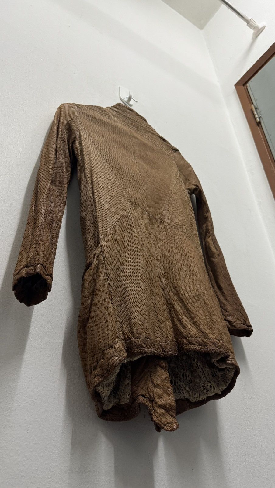 Giorgio Brato × Vintage Giorgio Brato leather jacket Size S / US 4 / IT 40 - 16 Thumbnail