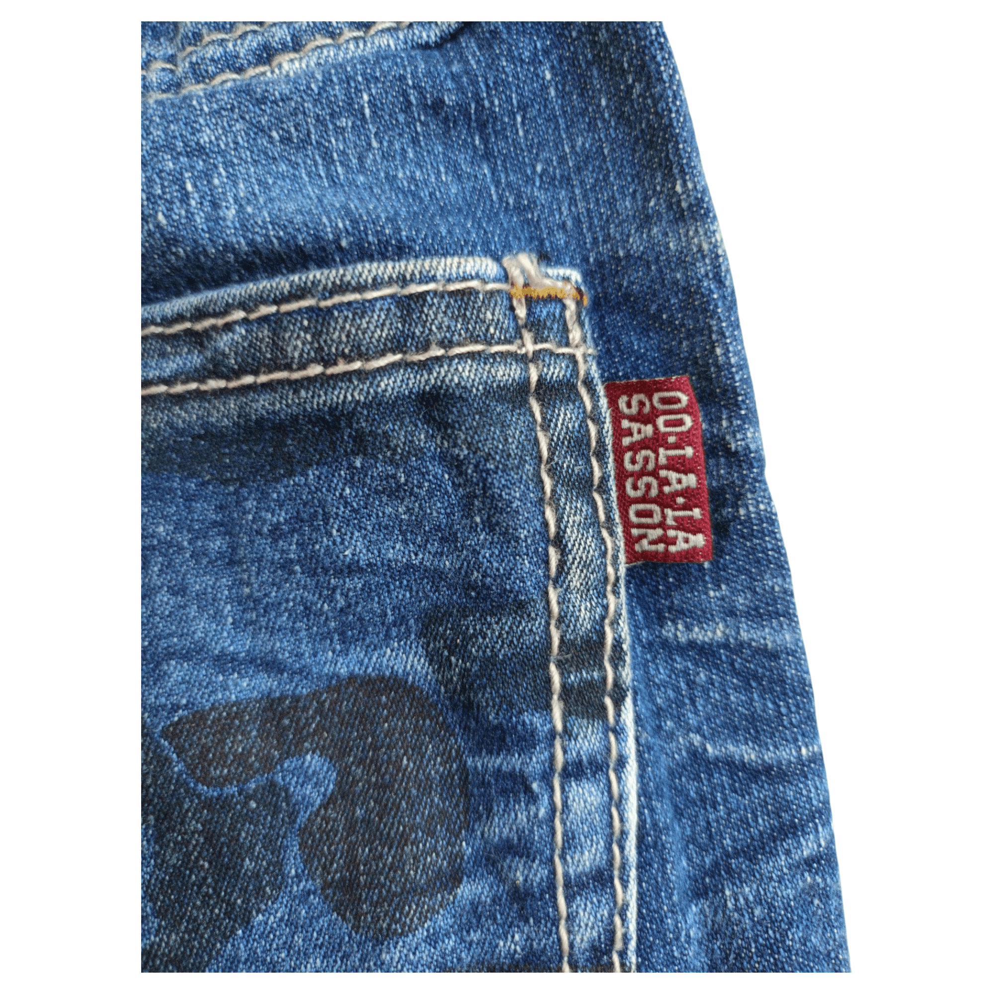 Japanese Brand × Vintage OO-LA-LA SASSON Classic Japanese Jeans Vintage Denim Size 28" / US 6 / IT 42 - 11 Thumbnail