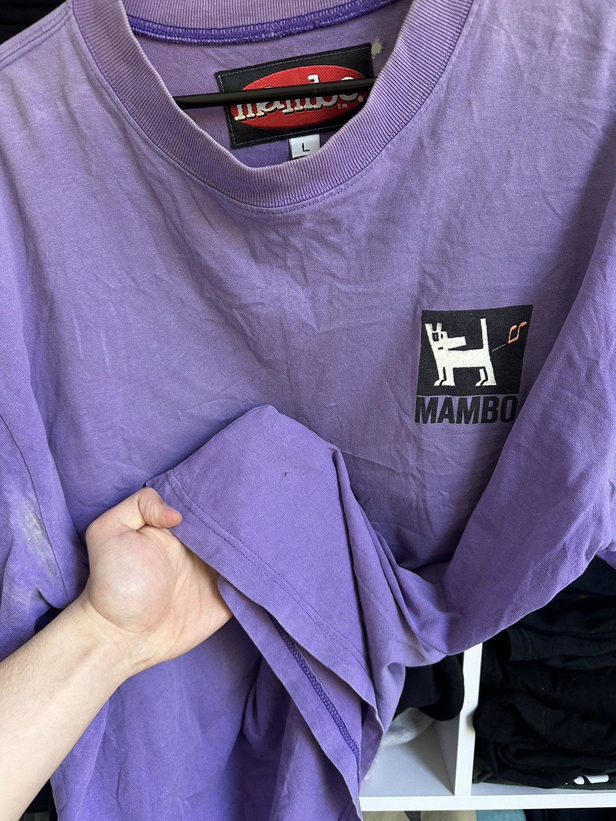 Mambo 🔥VINTAGE SURF STYLE 1990 MAMBO “DOG EAT DOG” T-SHIRT Size US L / EU 52-54 / 3 - 15 Thumbnail