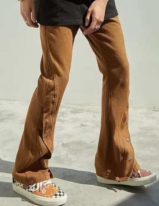 Japanese Brand × Vintage Detachable Front Split Wide Leg Pants Size US 30 / EU 46 - 2 Thumbnail