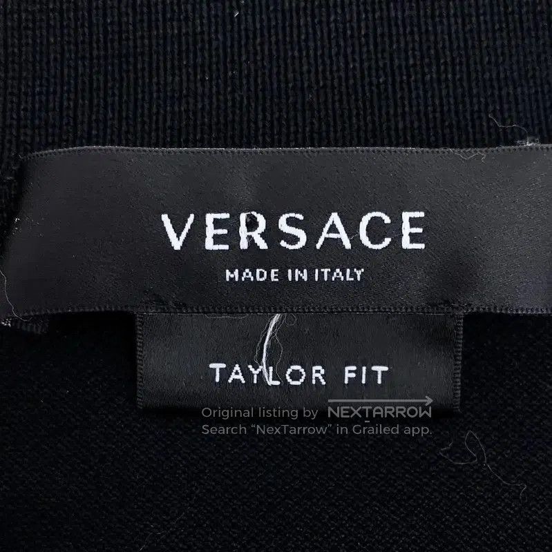 Versace Versace Black Cotton Men's Polo Shirt . Size US M / EU 48-50 / 2 - 5 Thumbnail