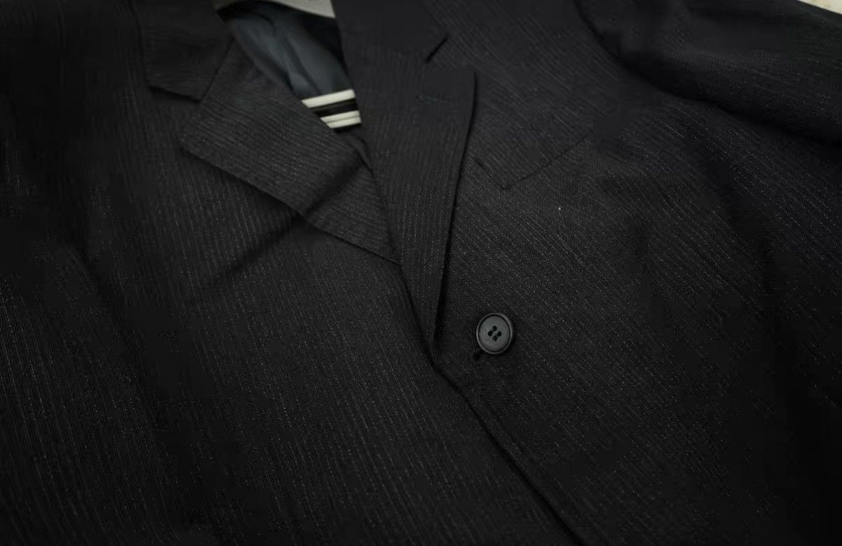 Yohji Yamamoto Yohji Yamamoto AAR Striped Blazer Size US M / EU 48-50 / 2 - 3 Thumbnail