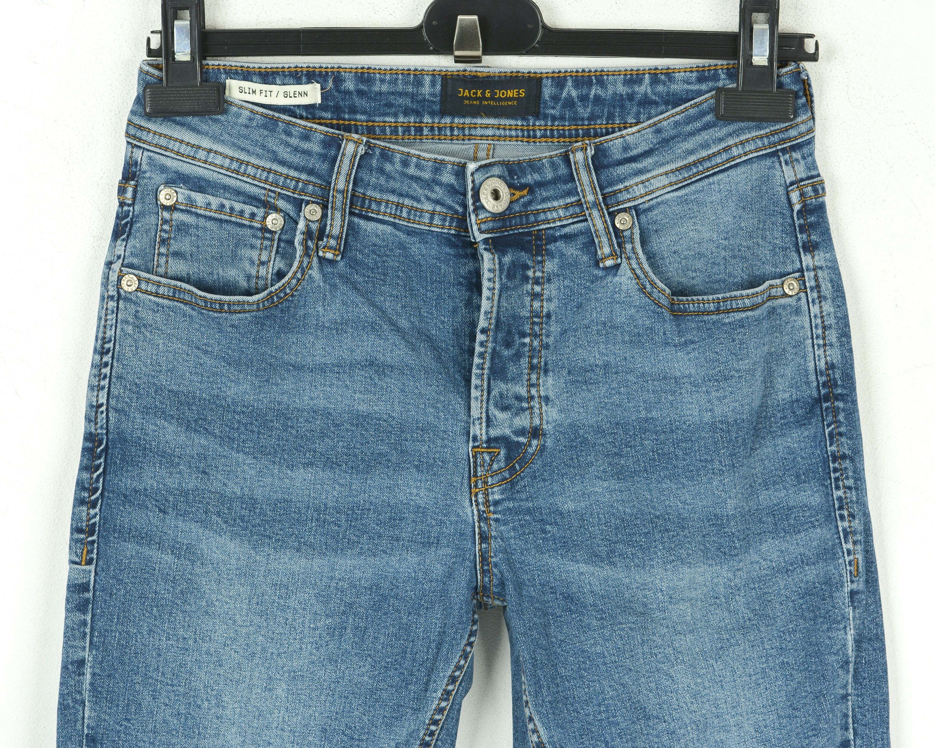 Jack & Jones Glenn W27 L32 Slim Tapered Leg Jeans Denim Pants Trousers Size US 27 - 2 Thumbnail