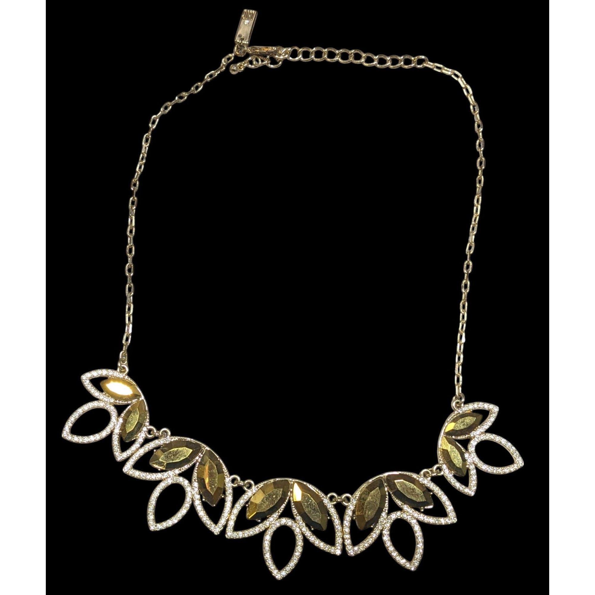 Other INC Floral Glam Gold Tone Statement Necklace Size ONE SIZE - 1 Thumbnail