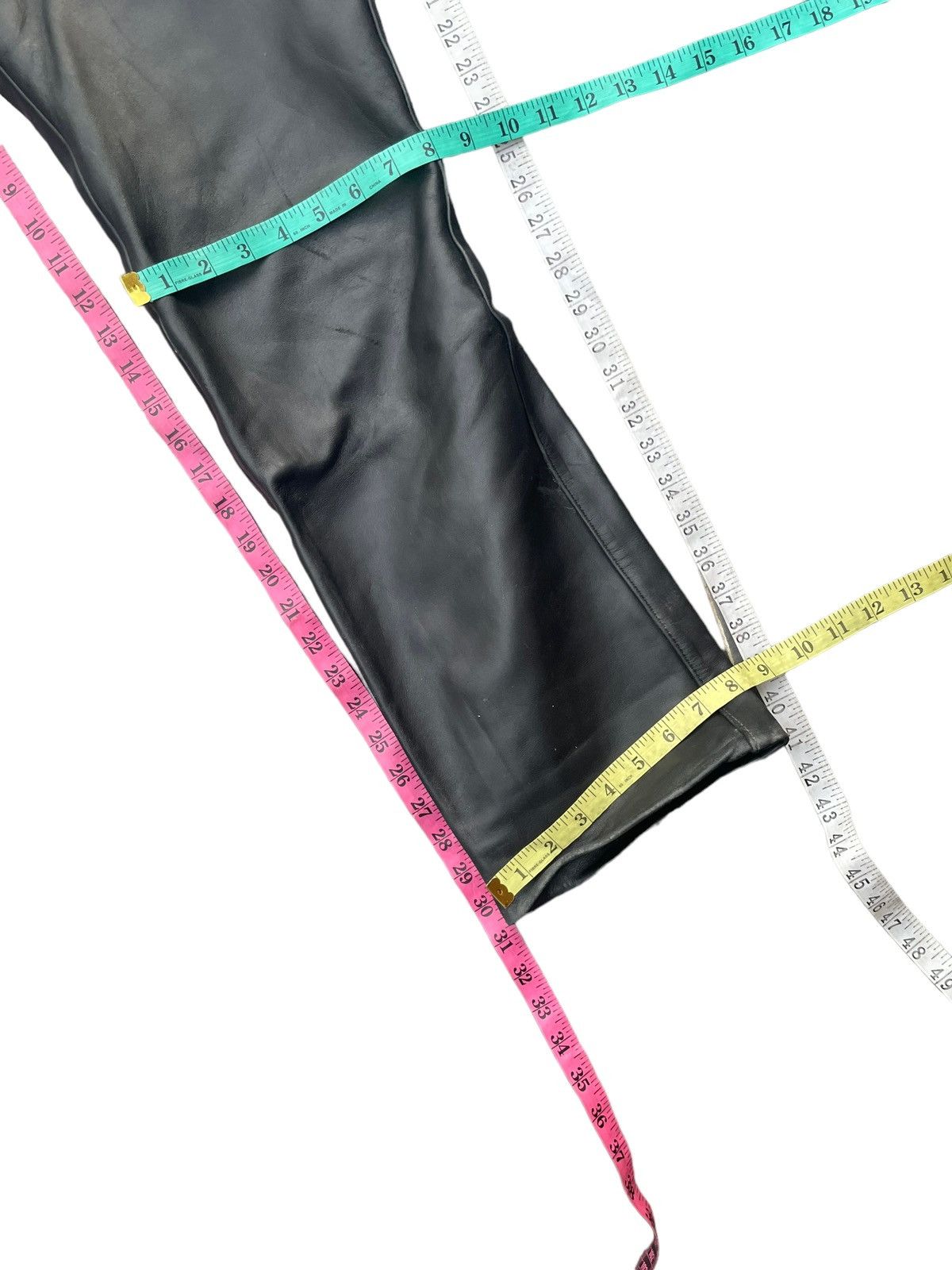 If Six Was Nine × Japanese Brand × Leather Vintage Nankai Leather Pant Size US 32 / EU 48 - 18 Thumbnail
