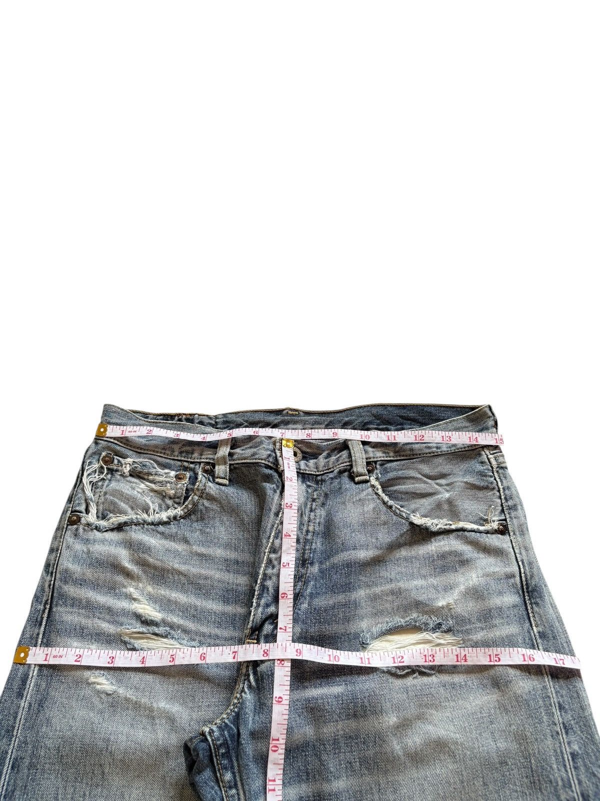 Levi's Vintage 90s Levis 503 Faded Wash Distressed Baggy Jeans Size US 30 / EU 46 - 12 Thumbnail
